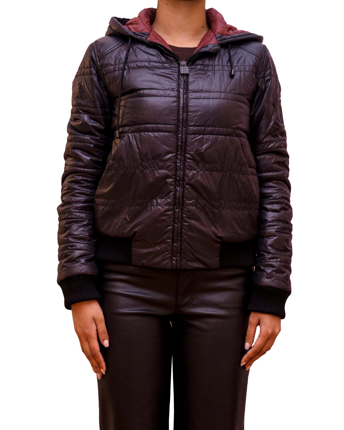 Chanel Chanel Black Coco Puffer Jacket - ASL2249