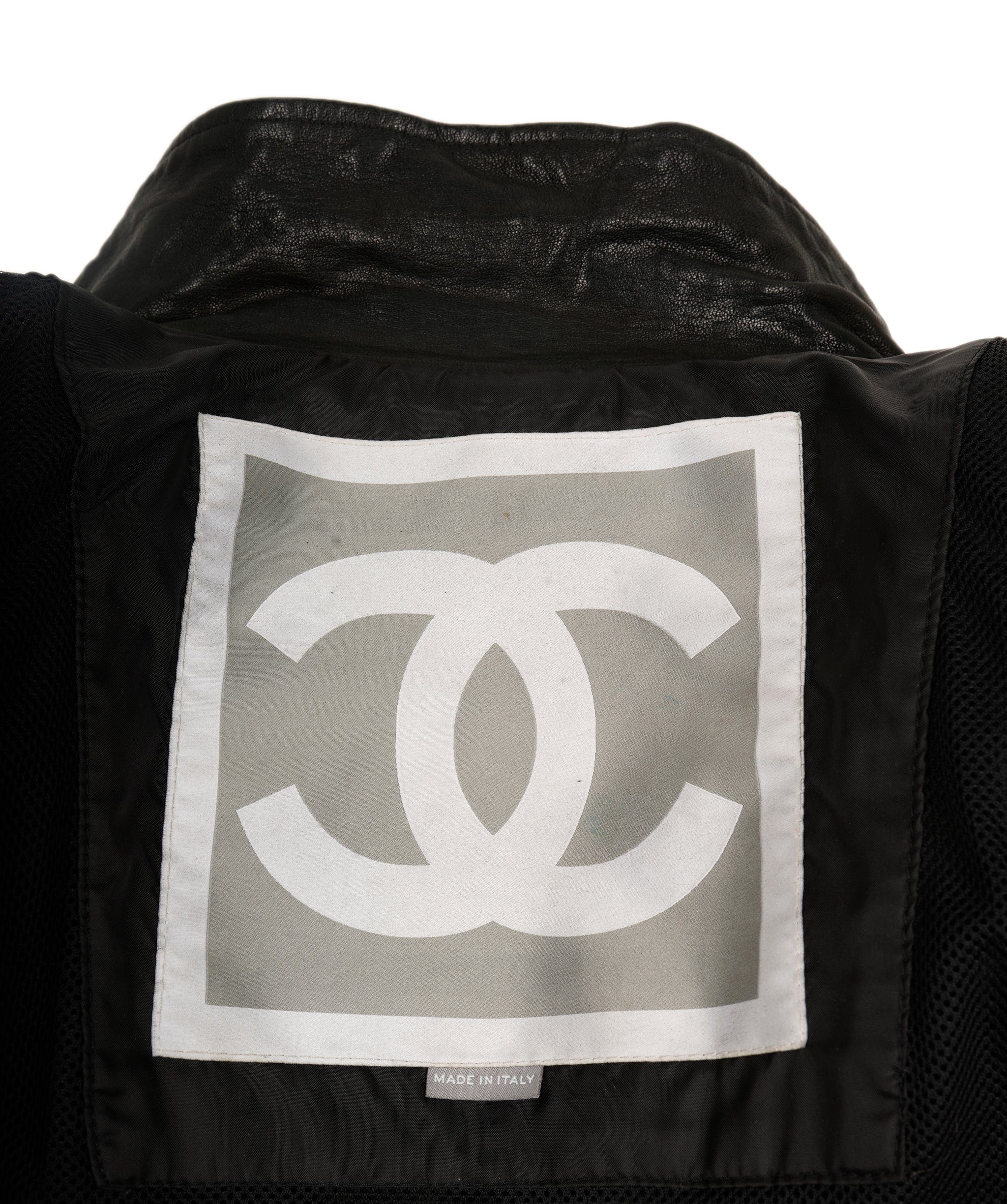 Chanel Chanel Black Leather Jacket ASL5187