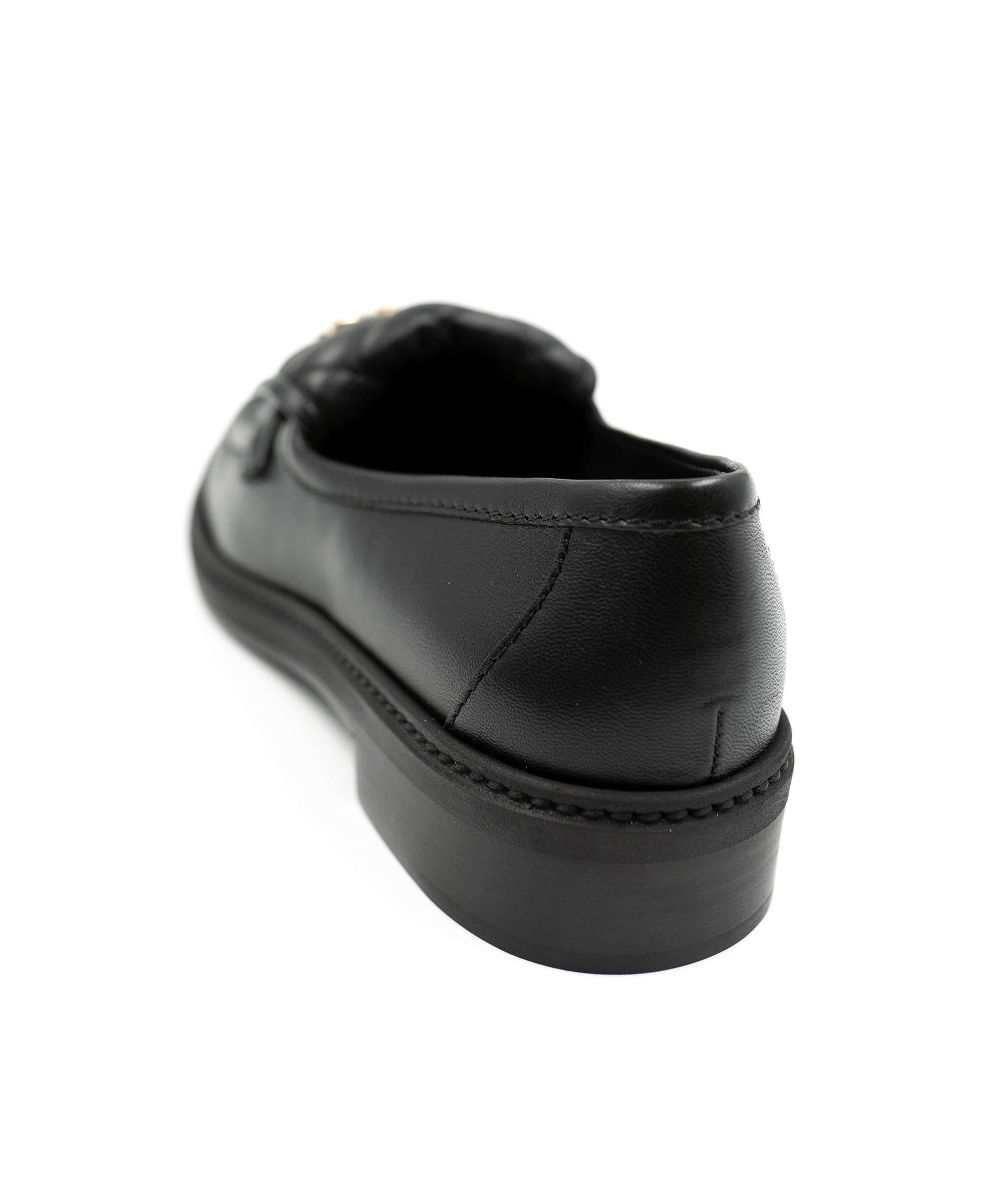 Chanel Chanel black loafers with turnlock size 37.5 AGC1338