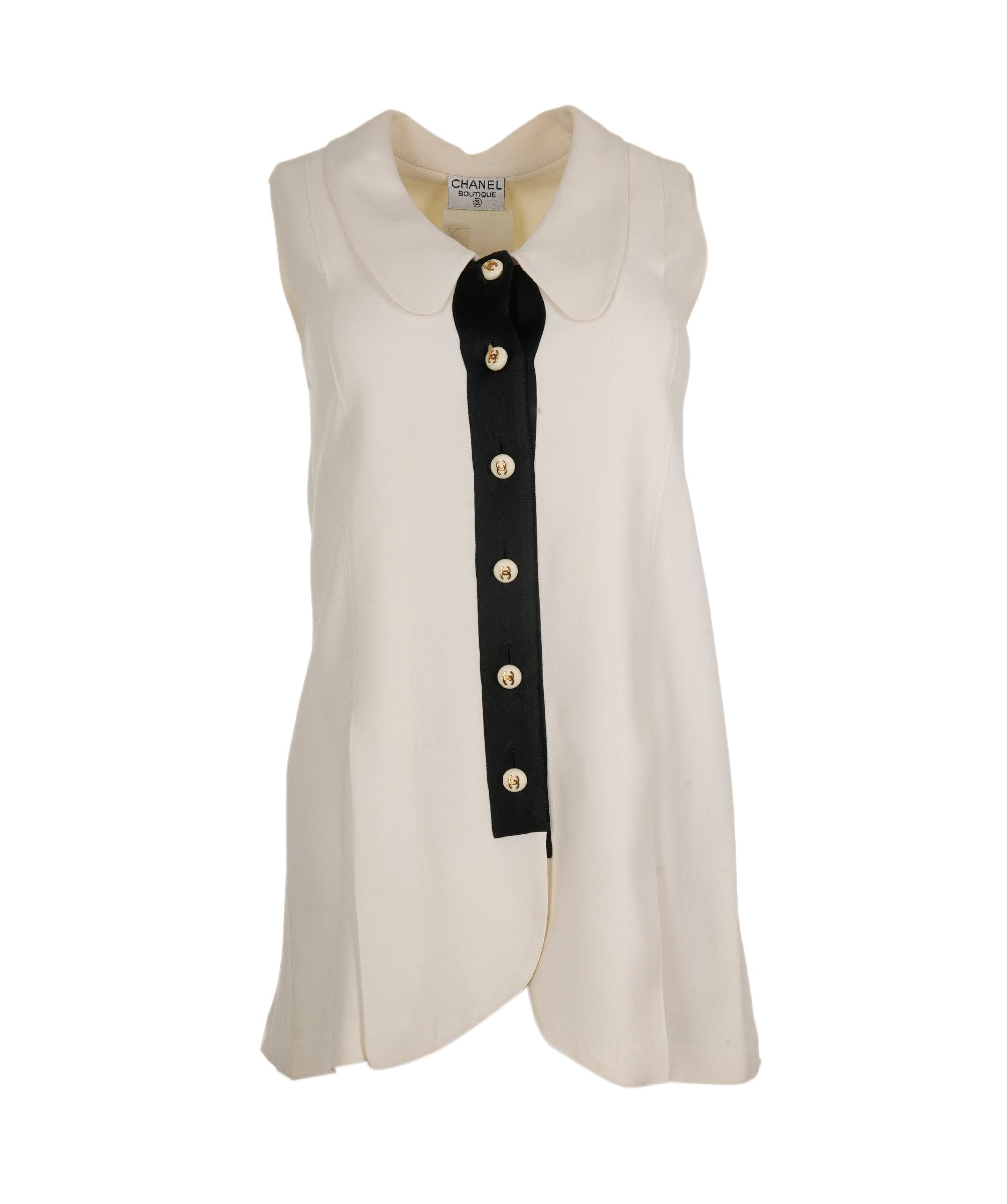 Chanel Chanel CC button blouse ALC0290