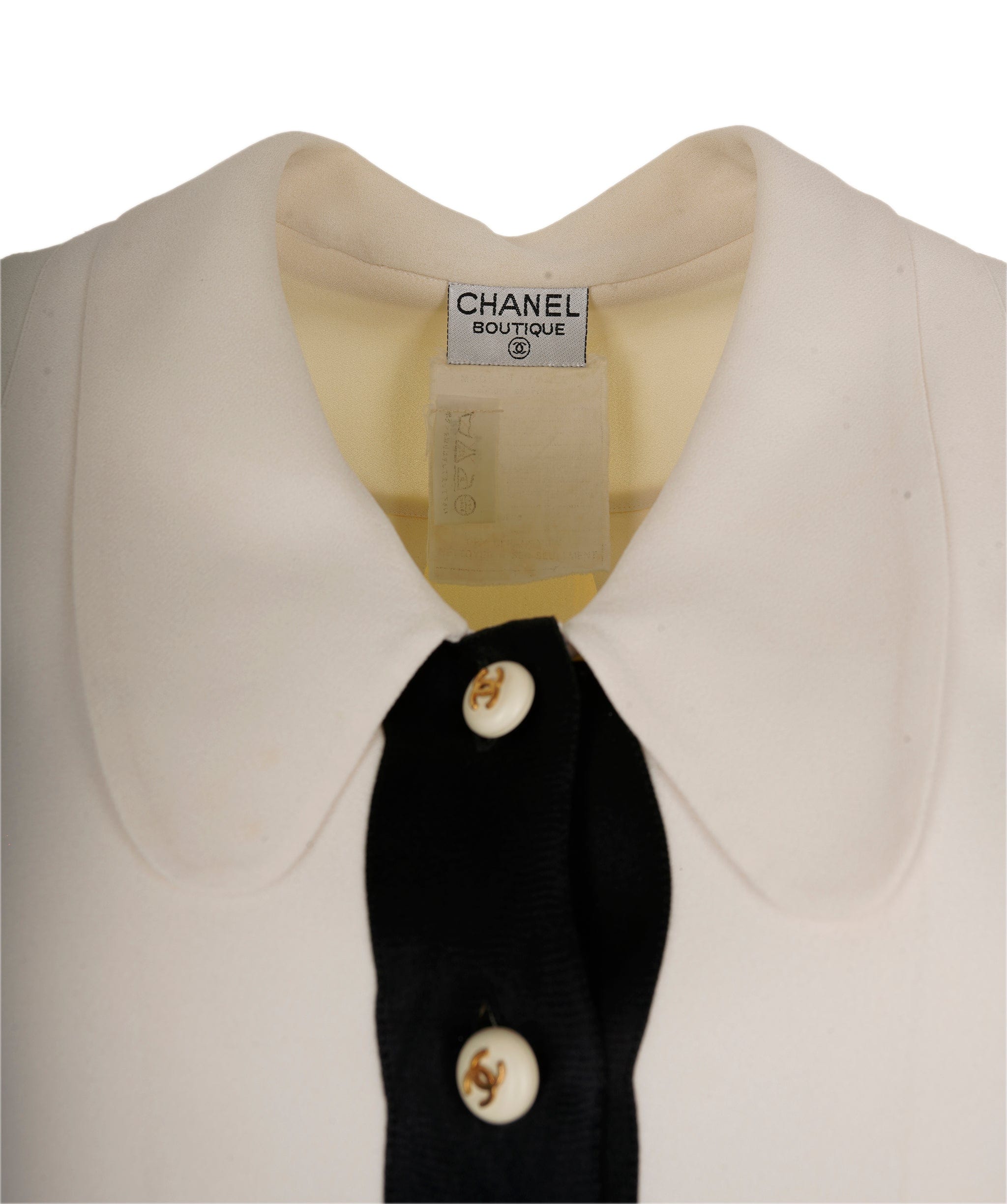 Chanel Chanel CC button blouse ALC0290