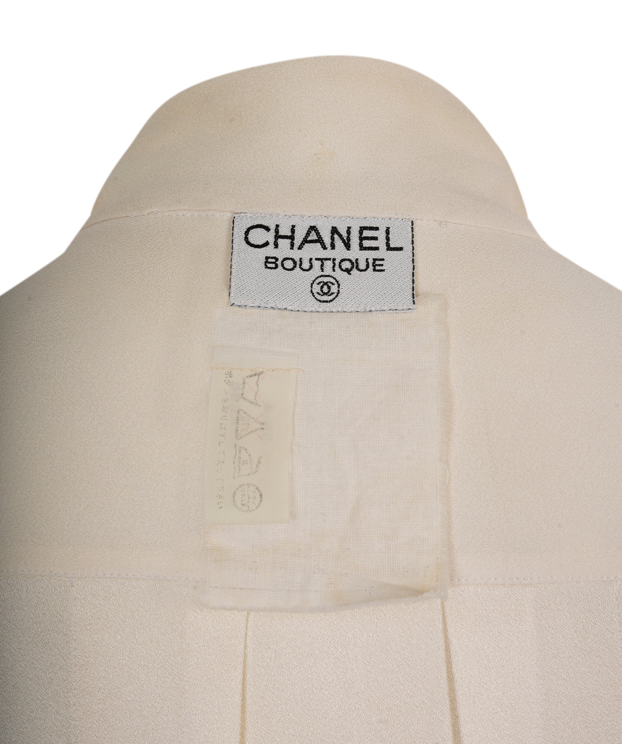 Chanel Chanel CC button blouse ALC0290