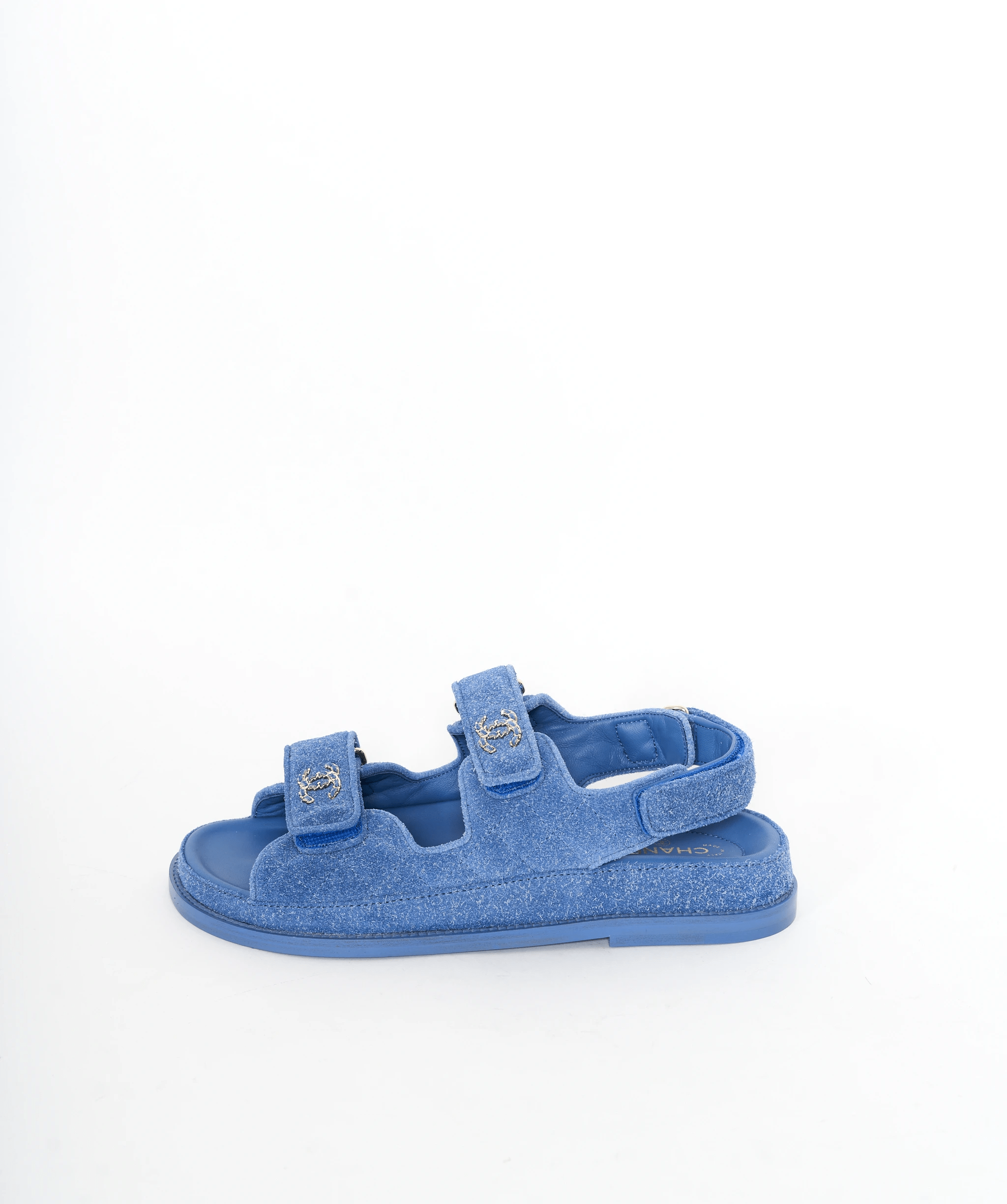 Chanel Chanel Dad sandals Denim