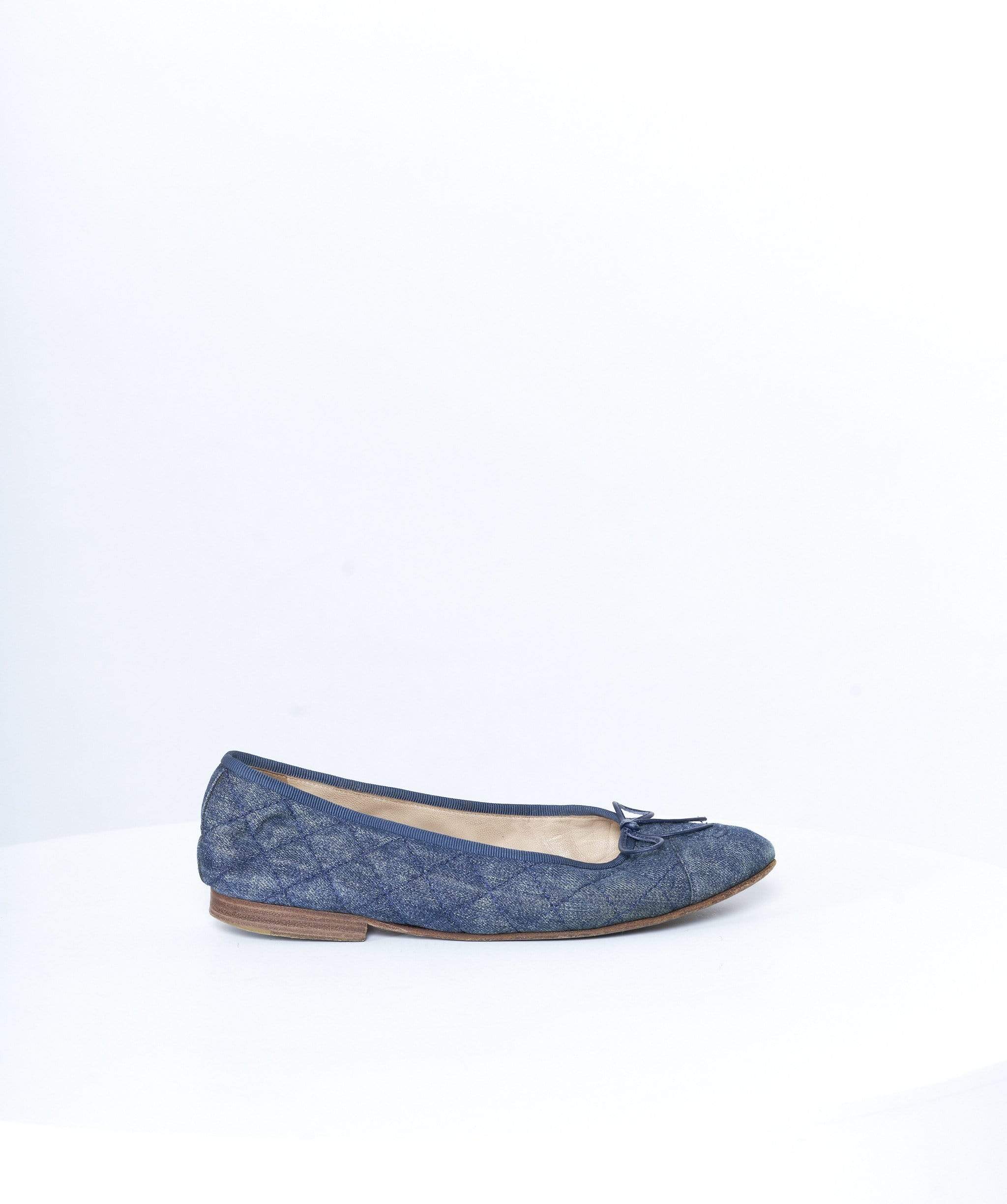 Chanel Chanel Denim Ballet Pumps Size 37