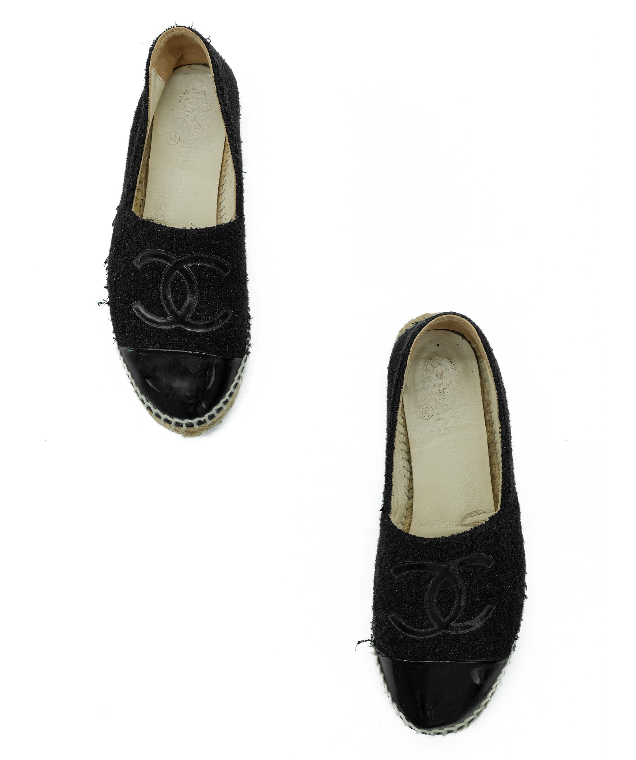 Chanel Chanel Espadrilles Black 37 RJC2043