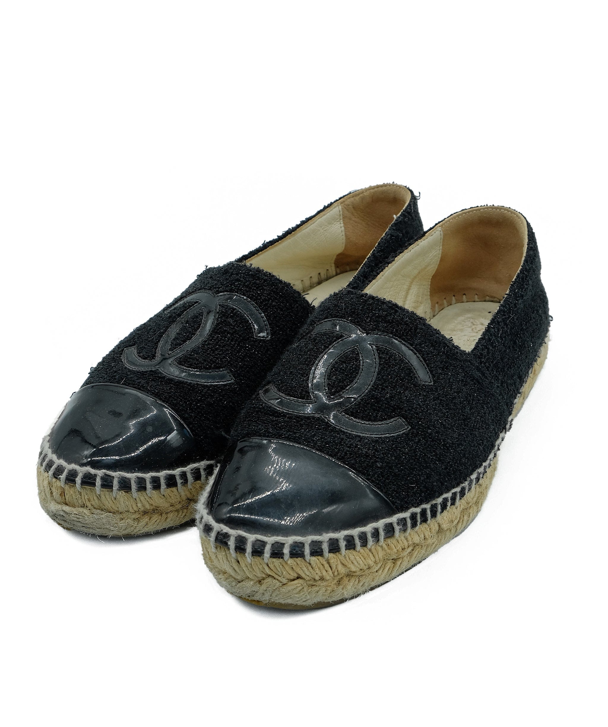 Chanel Chanel Espadrilles Black 37 RJC2043