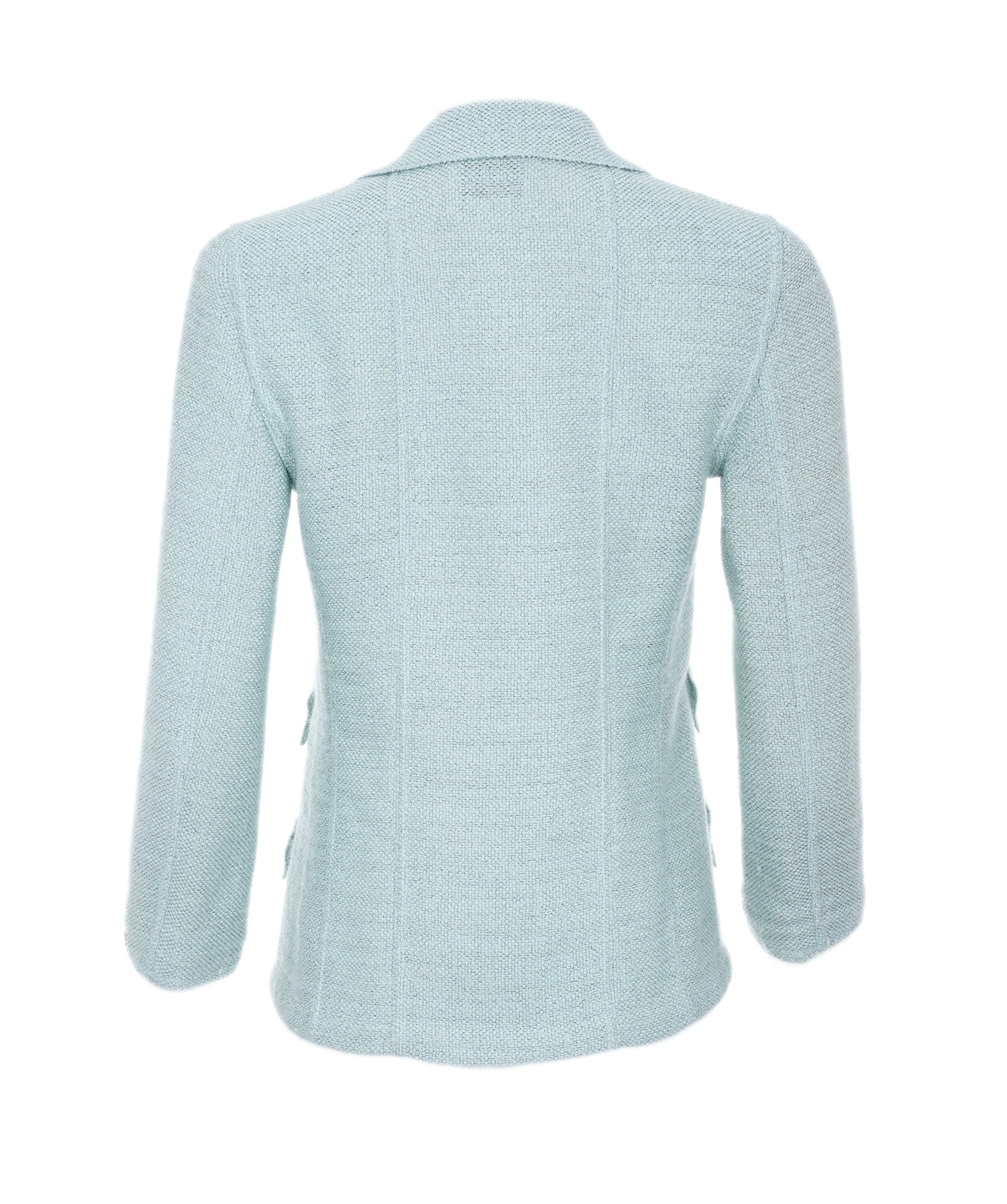 Chanel Chanel Jacket teal  - AWL3346