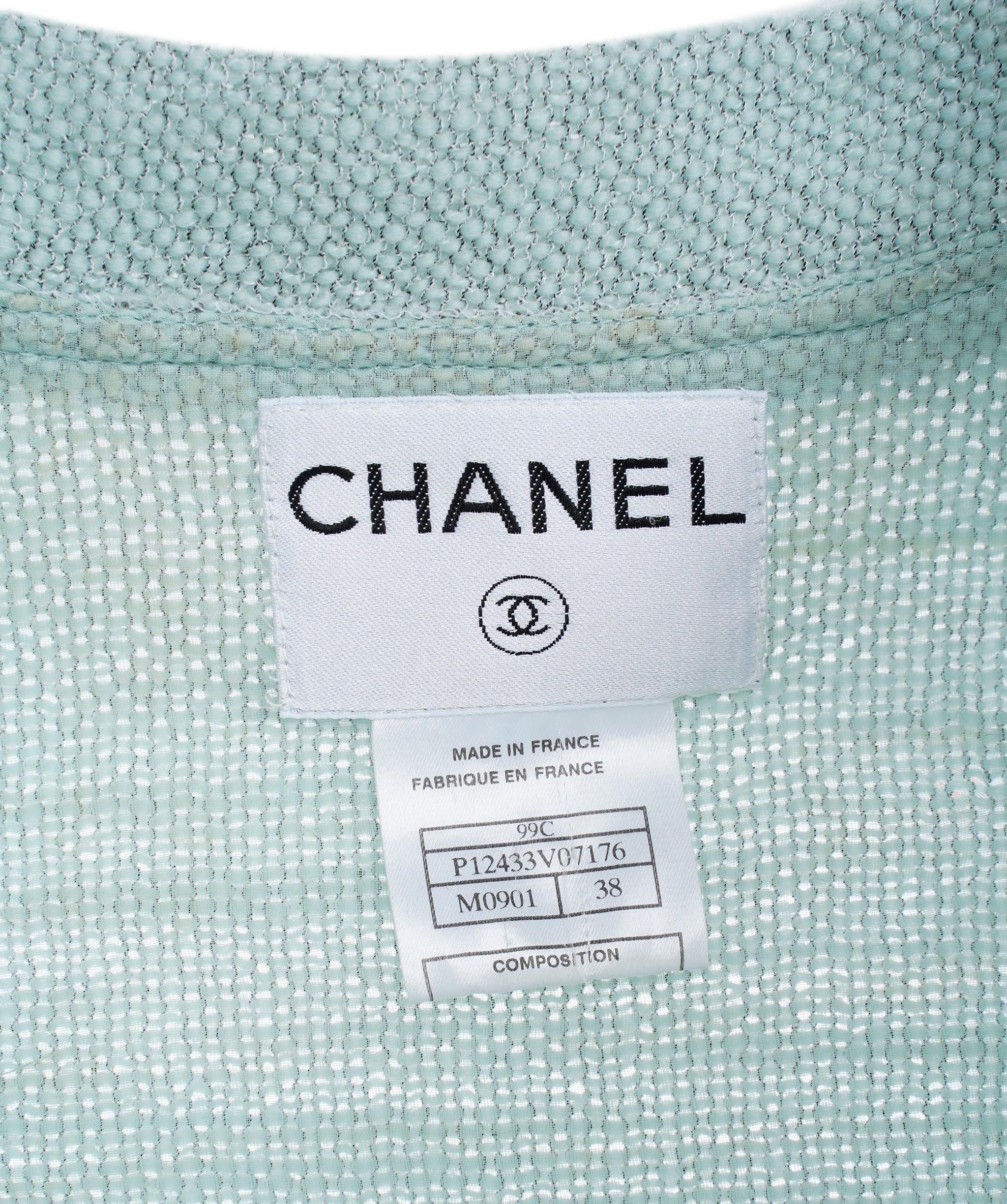 Chanel Chanel Jacket teal  - AWL3346