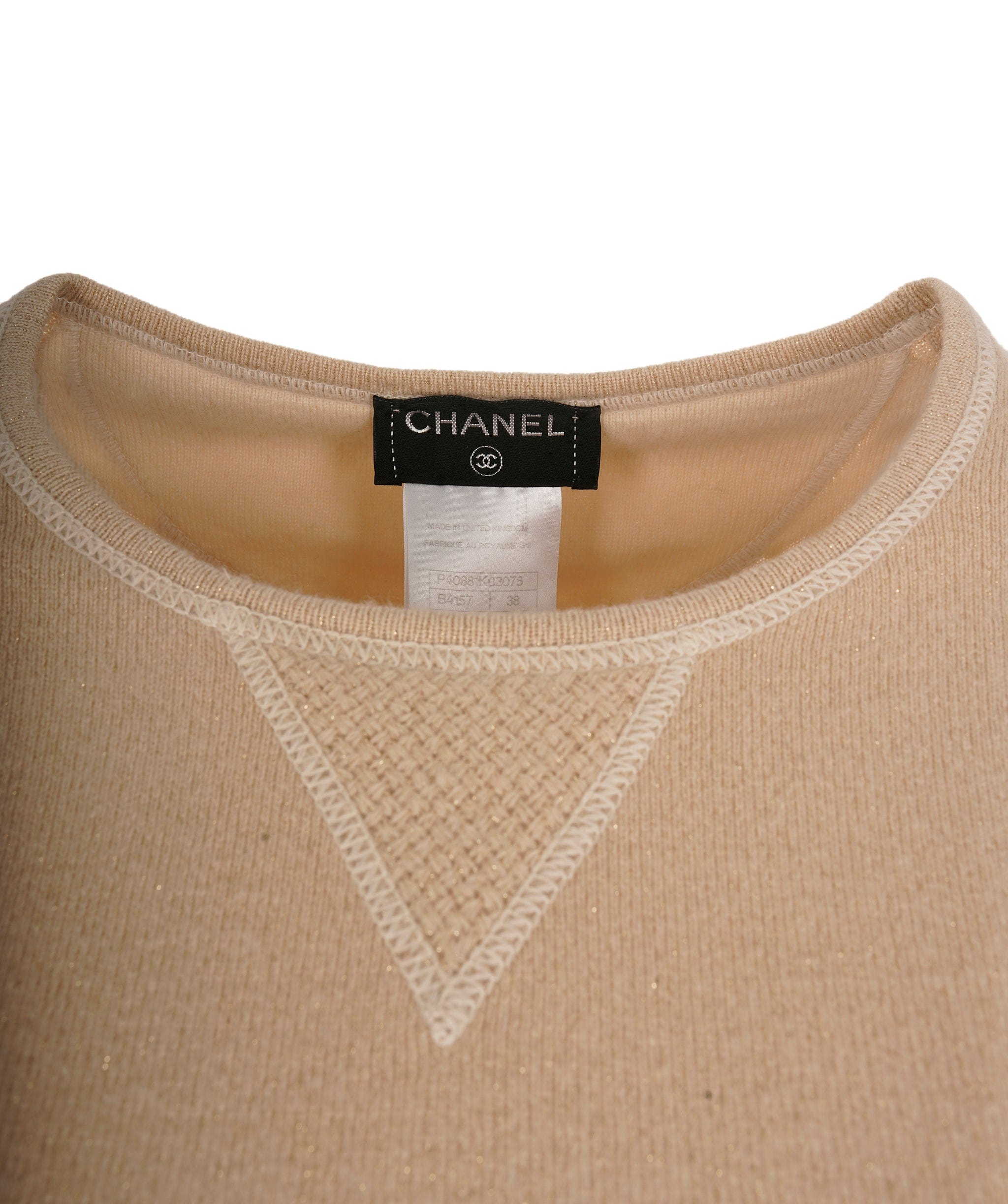 Chanel Chanel Jumper beige CC - AWL2711