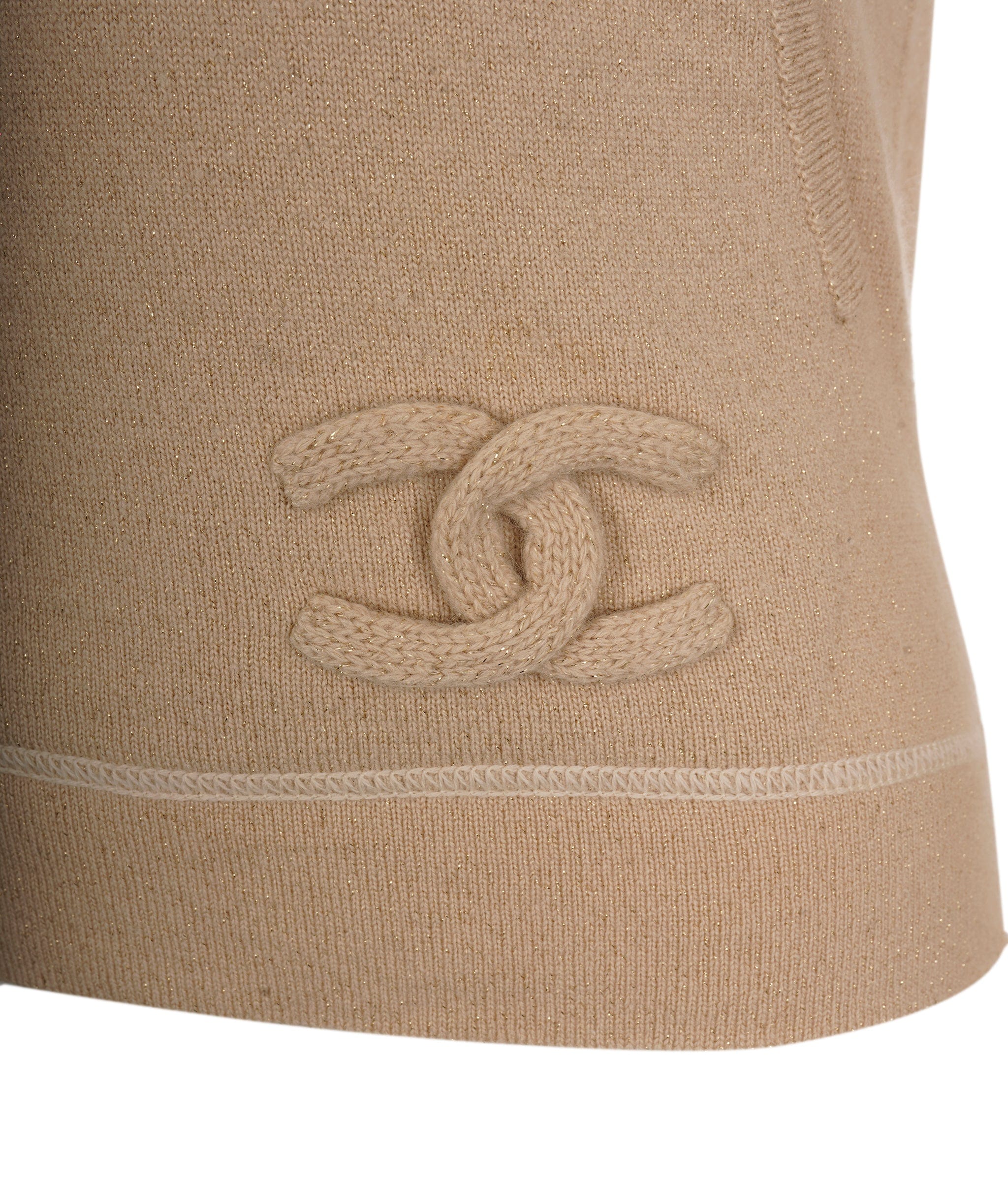 Chanel Chanel Jumper beige CC - AWL2711