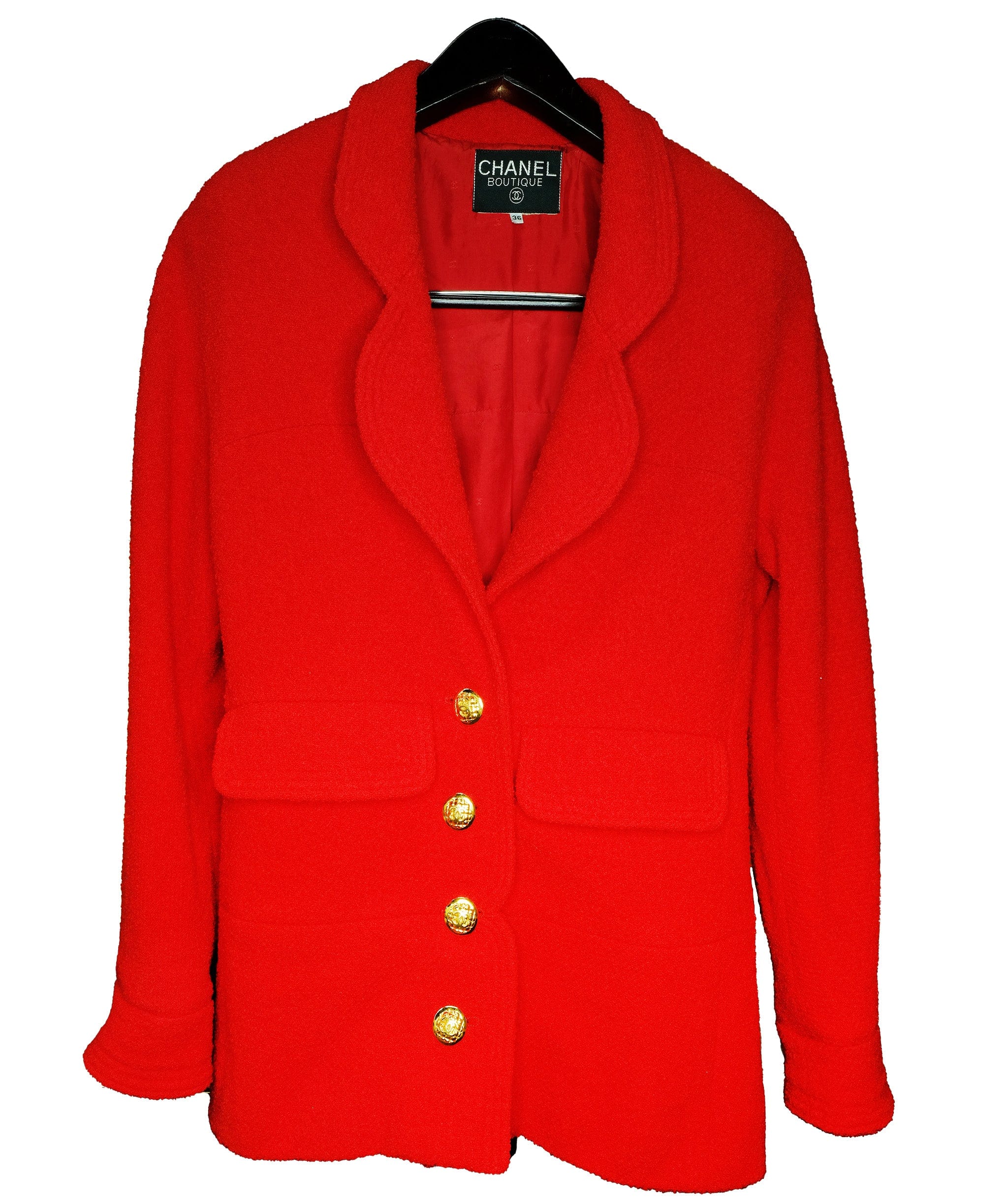 Chanel Chanel Red Blazer 36 - AWL3459