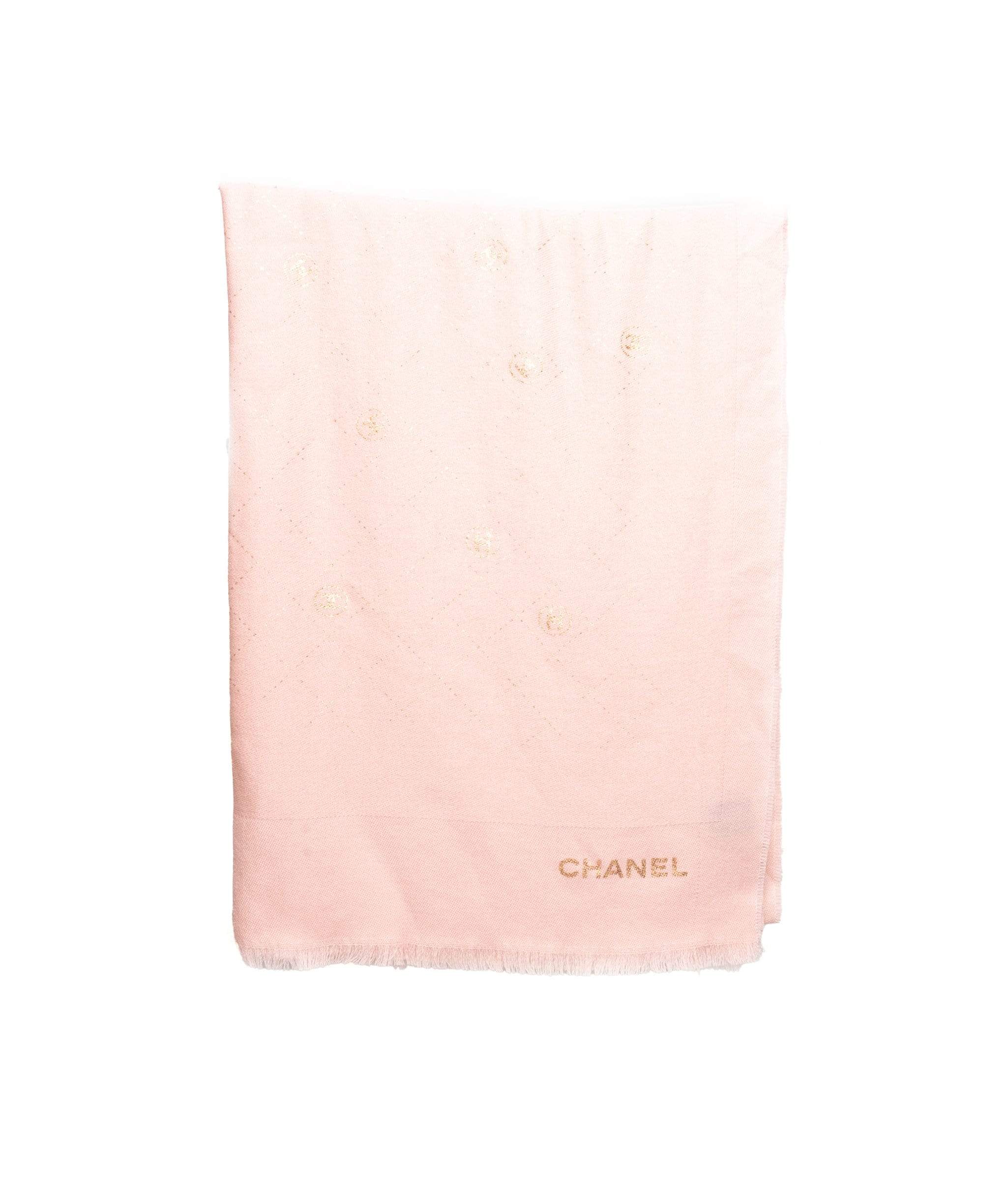 Chanel Chanel shawl with gold CC  - ASL1466