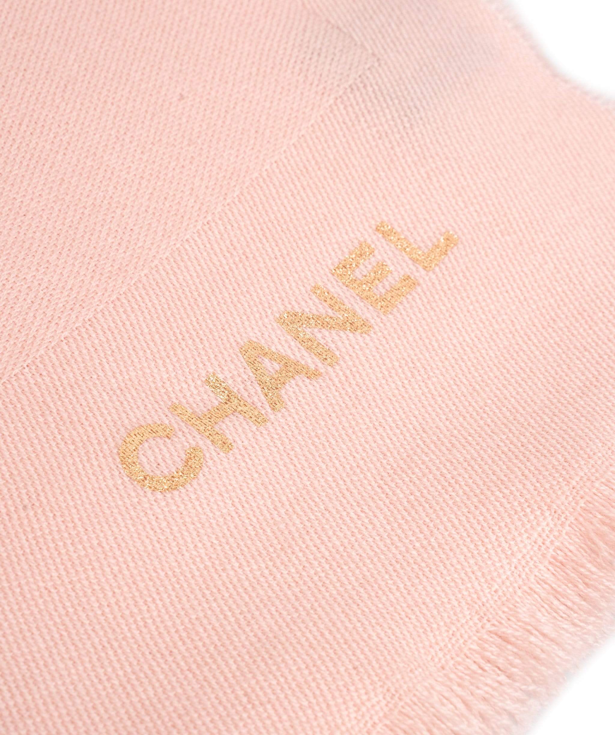 Chanel Chanel shawl with gold CC  - ASL1466