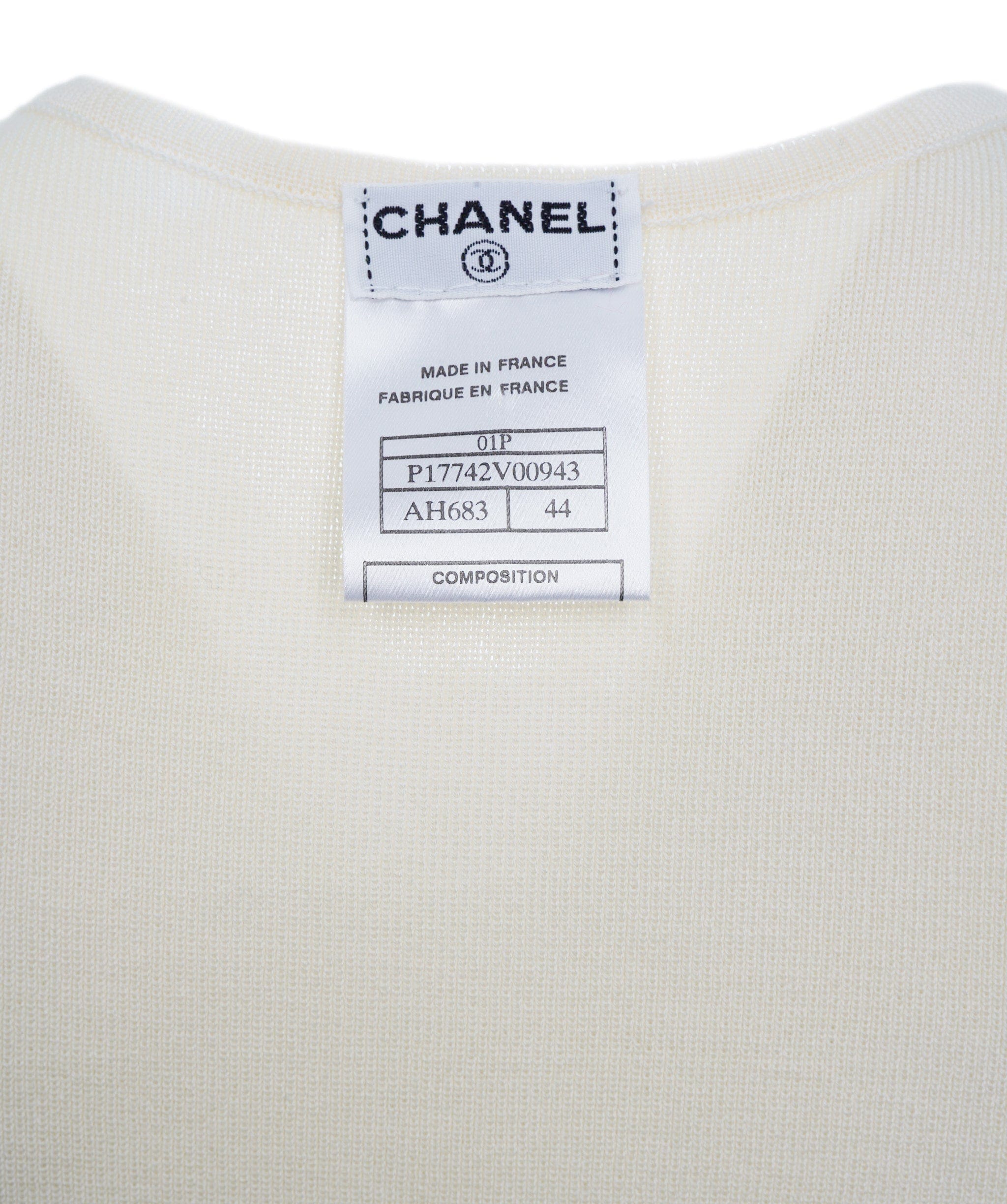 Chanel Chanel Sport 01P Big Logo Tank #44 ASL7179