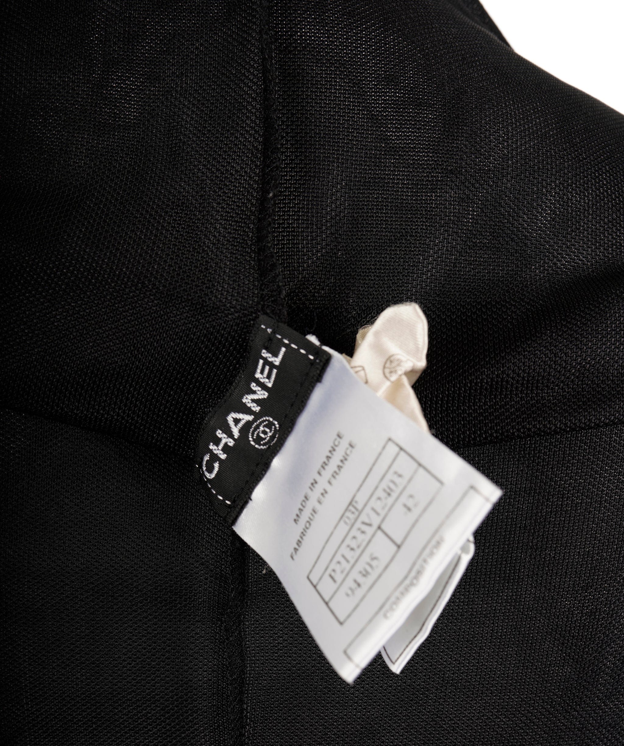 Chanel Chanel Sport 03P See-through Dress Black ASL7180