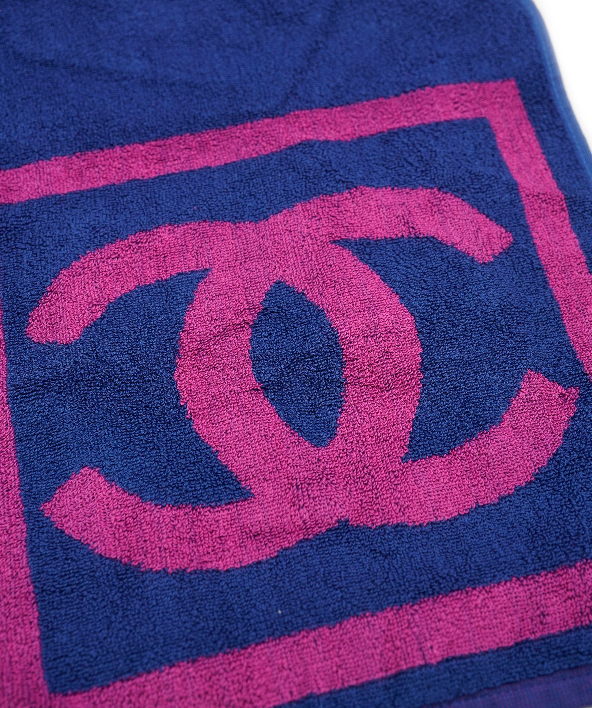 Chanel Chanel Sport Towel Blue Pink ASL6386