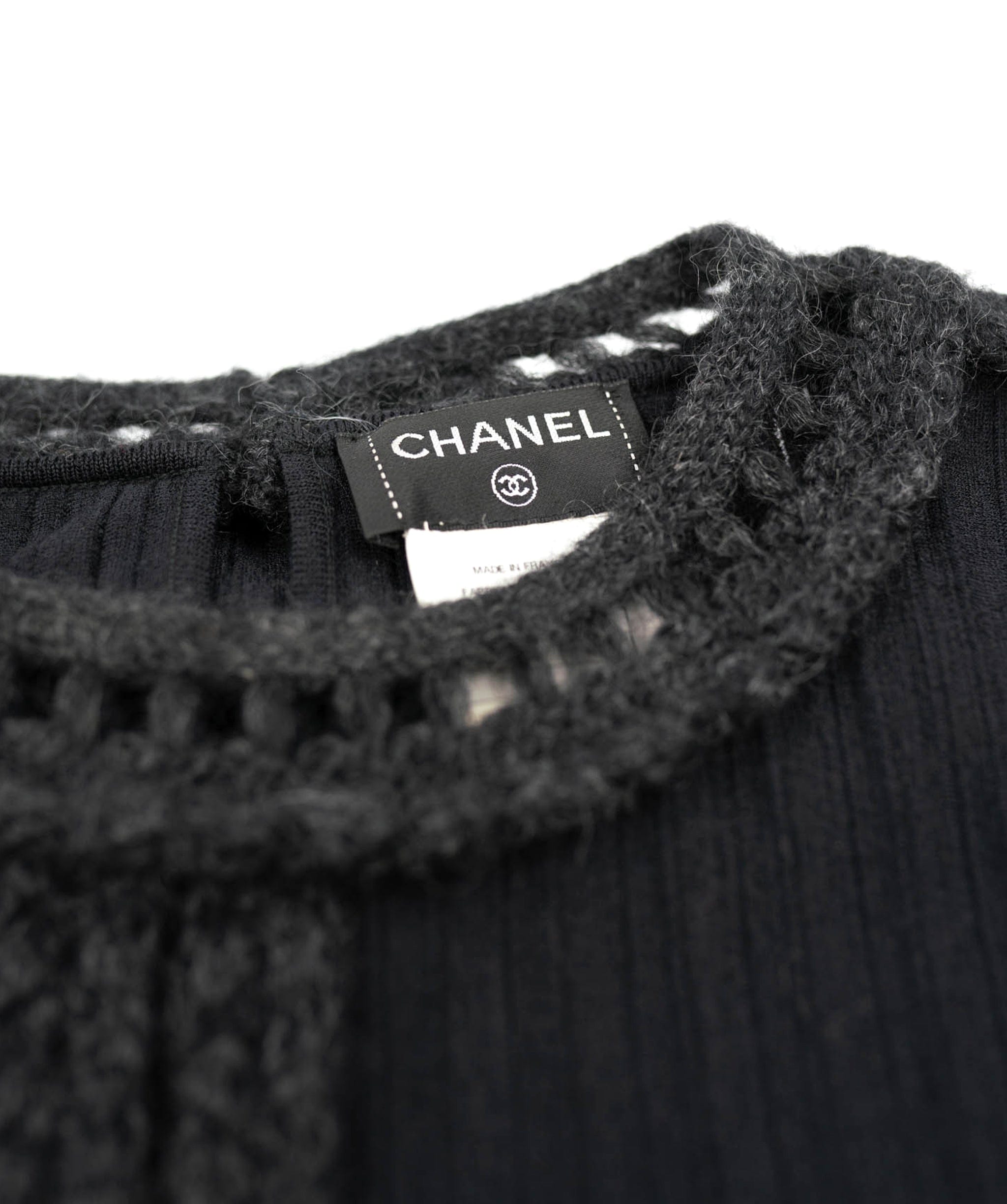 Chanel Chanel Trim Knit Dress ASL4607