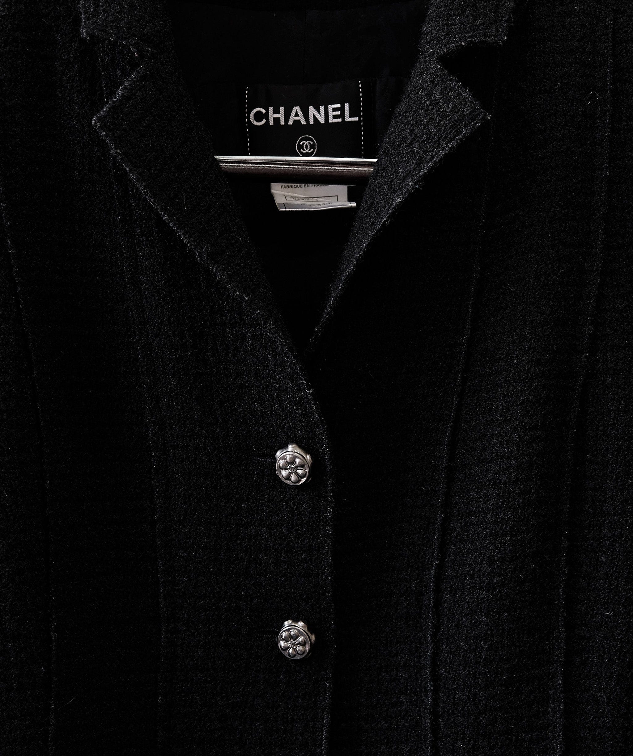 Chanel Chanel Tweed Black Jacket