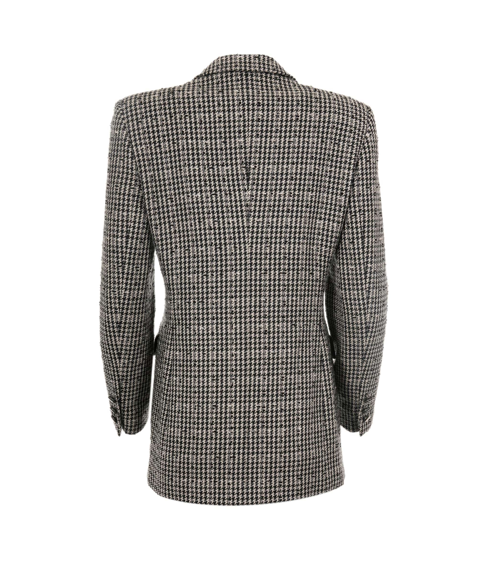 Chanel Escada blazer houndtooth AWL4631