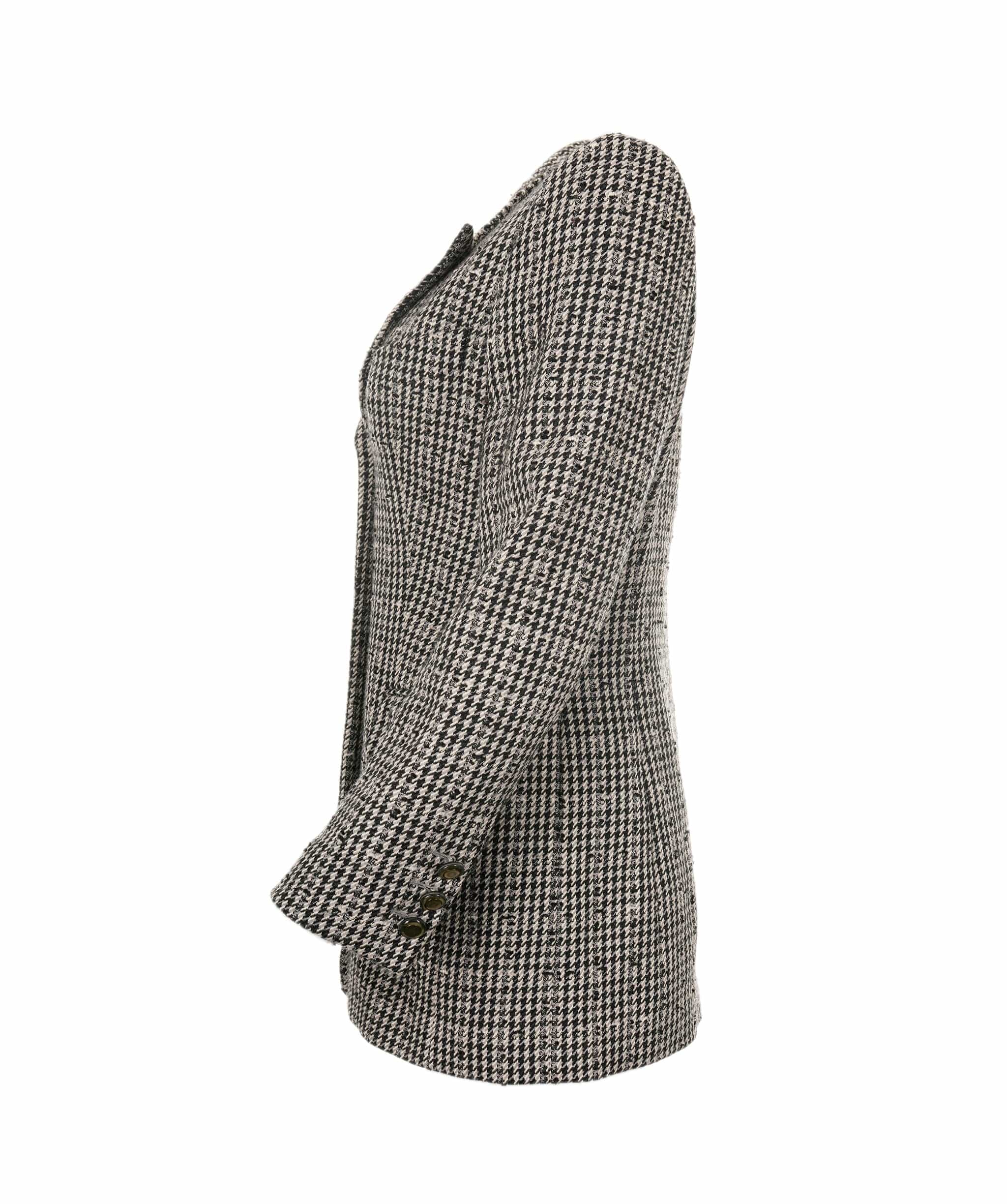 Chanel Escada blazer houndtooth AWL4631