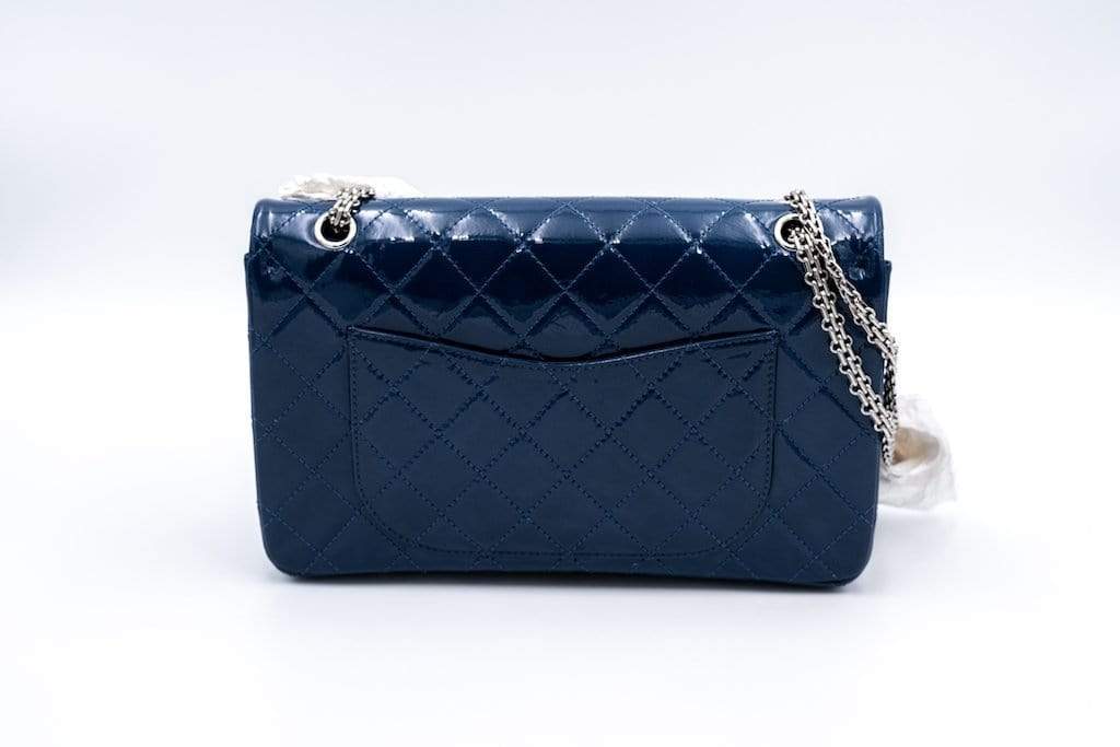 Chanel Chanel 2.55 Reissue Navy Patent Flap Bag