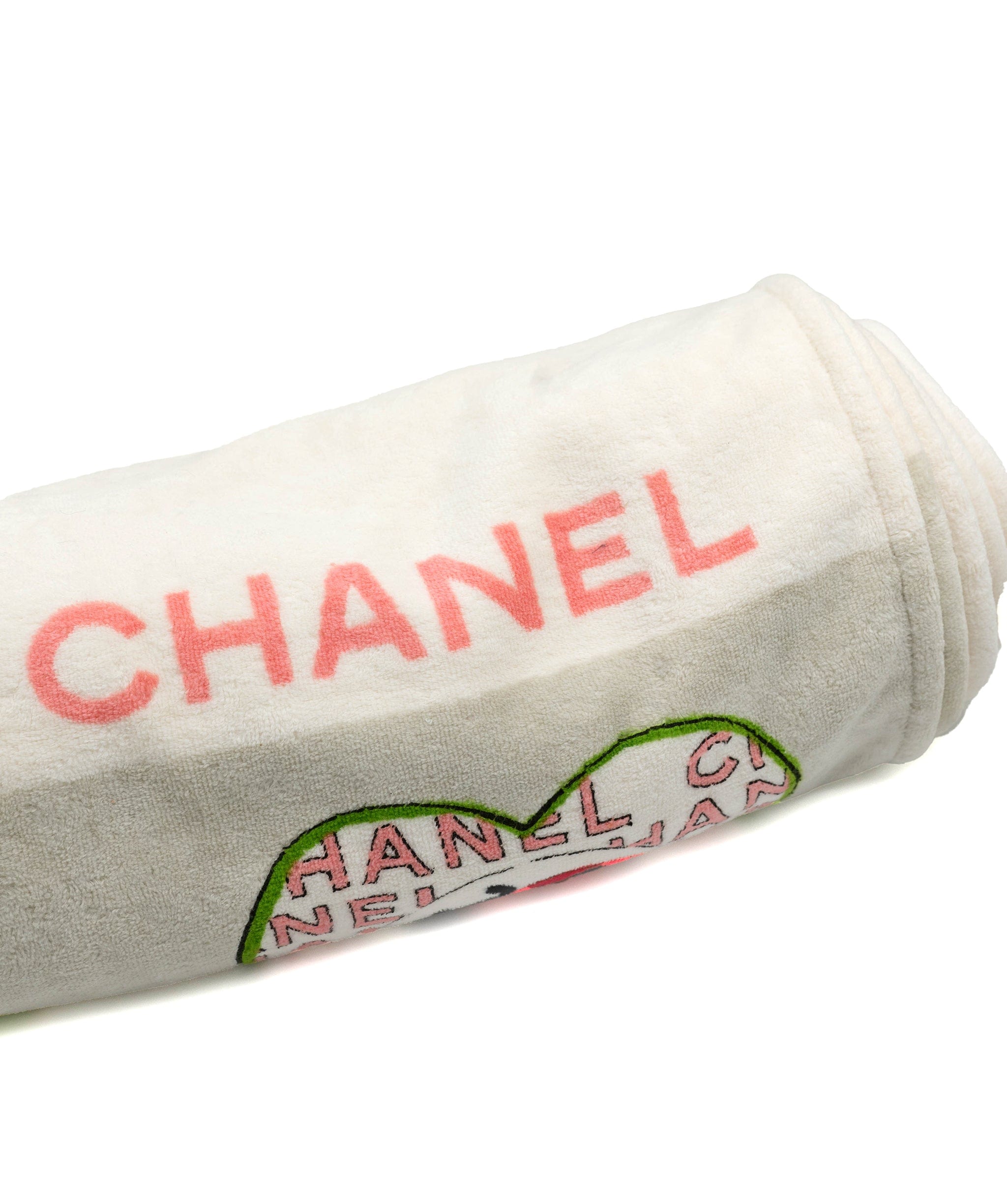 Chanel Chanel coco and heart towel AGC1213