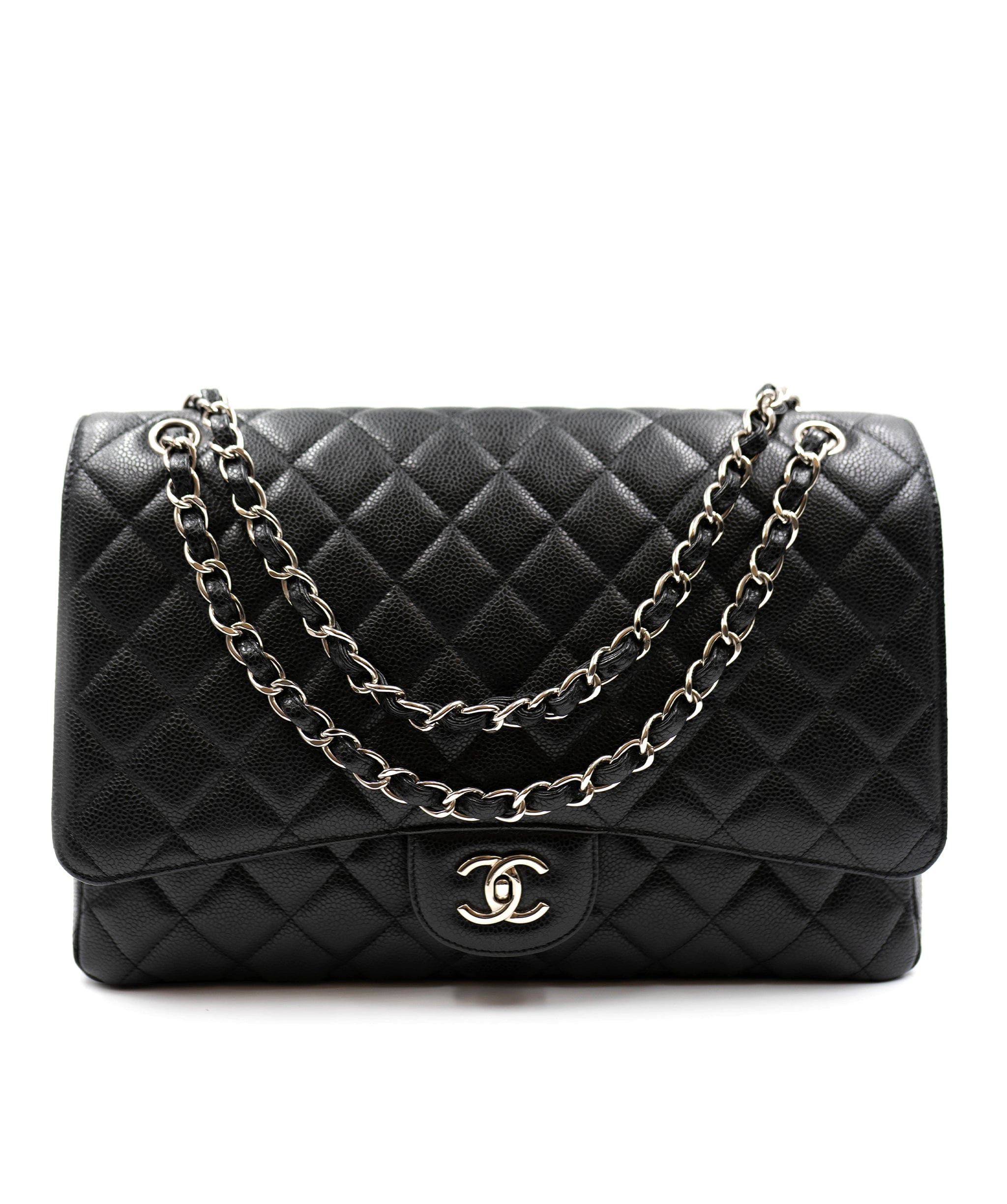 Chanel Chanel Caviar Jumbo Single Flap PHW - AGL2206