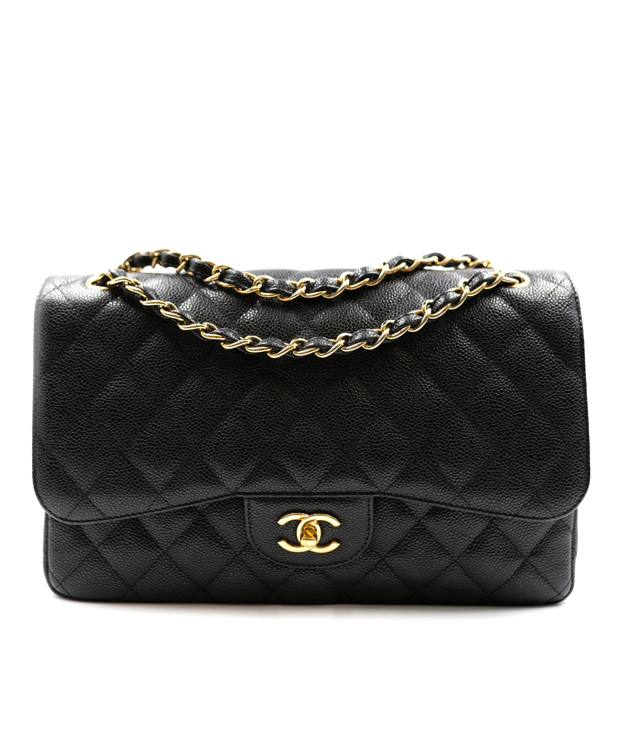 Chanel Chanel Maxi Caviar double flap GHW  - AGL2207