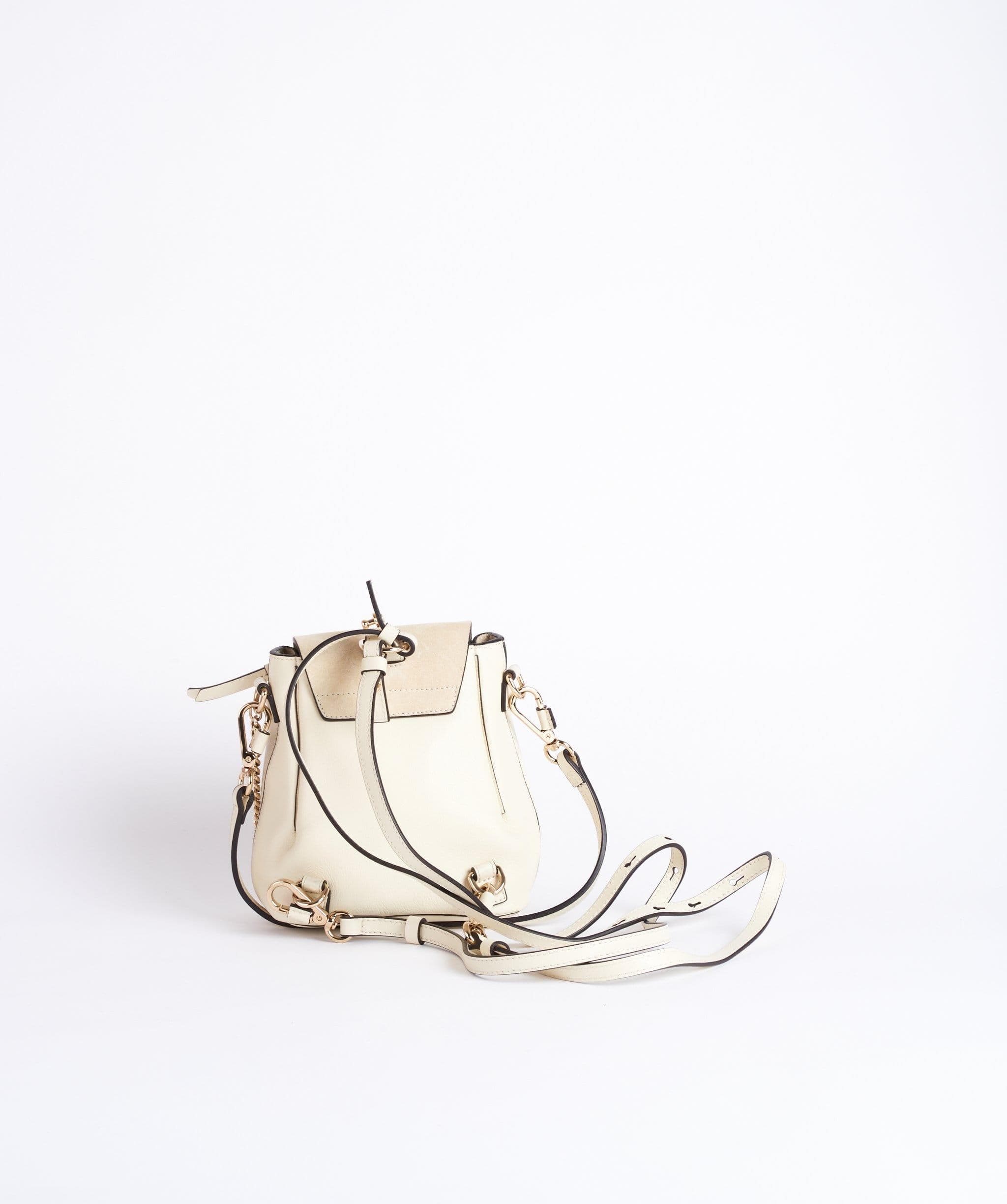 Chloé Chloe creme faye backpack