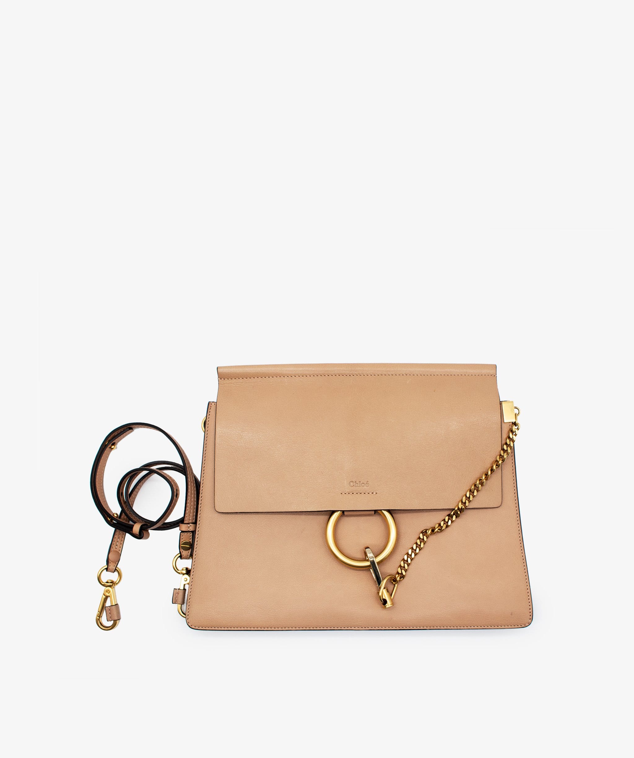 Chloé Chloe Faye Beige Bag RJL1198