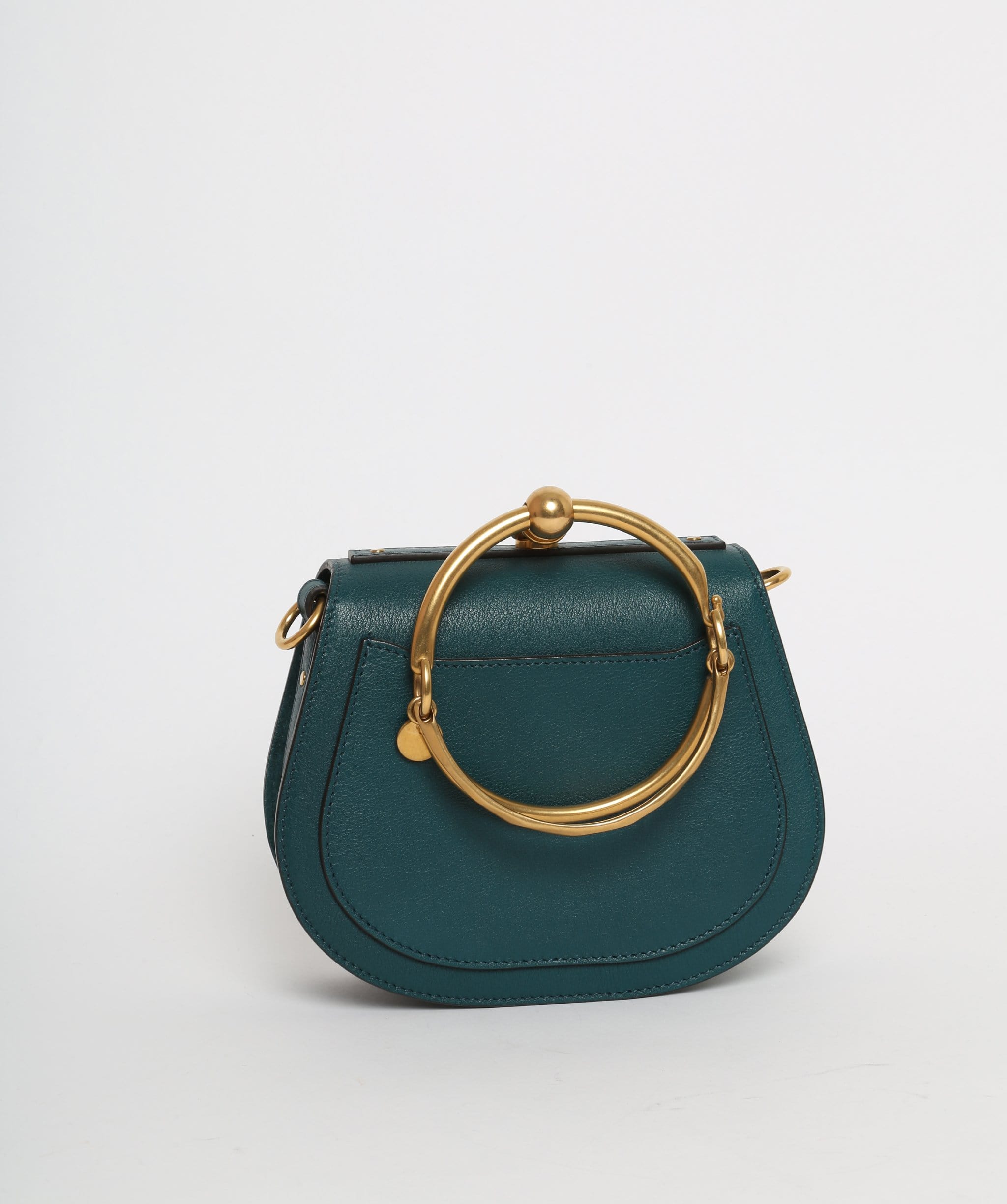 Chloé Chloe Nile Bracelet Bag - Turquoise