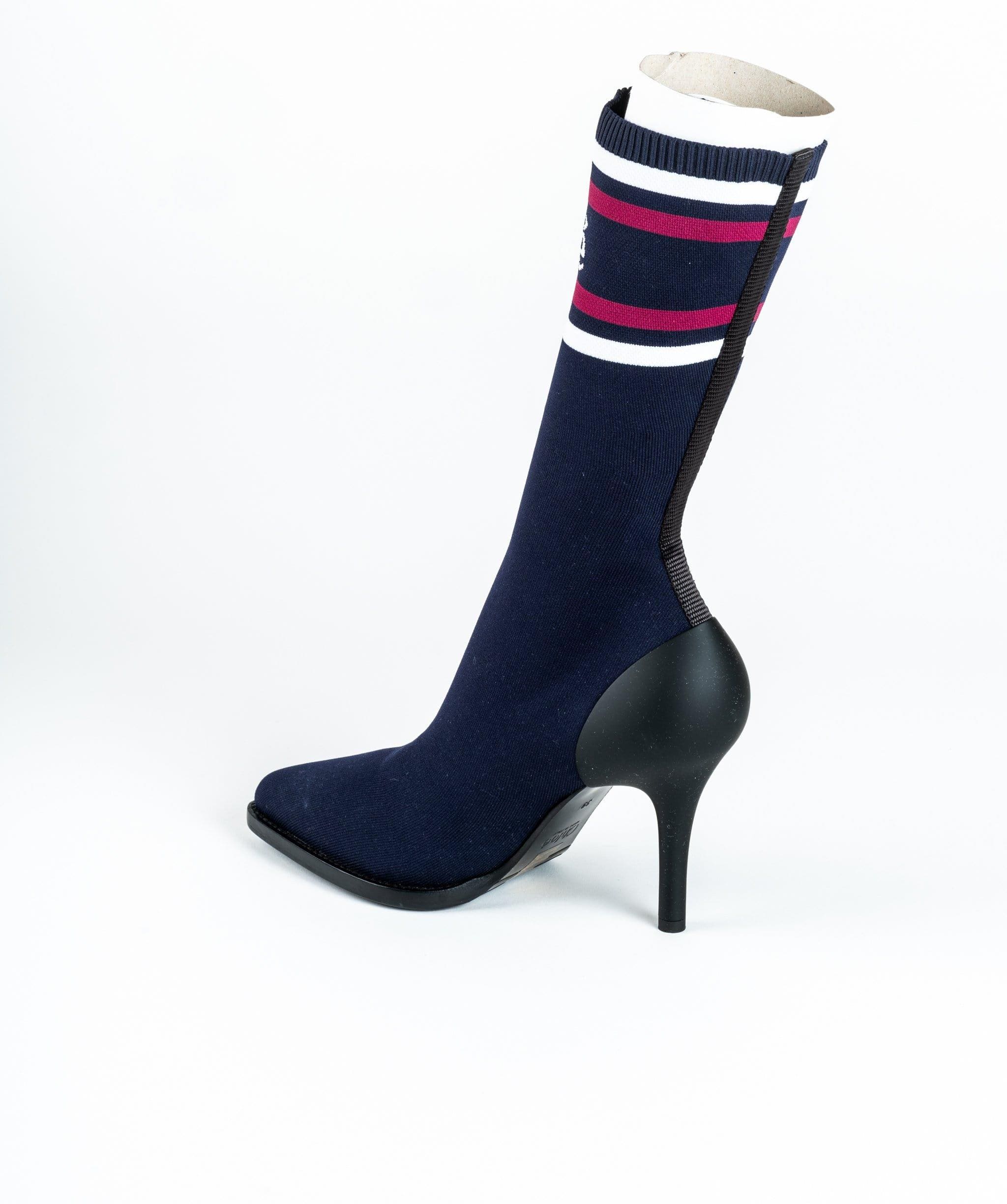 Chloé Chloe Navy Ankle Boots