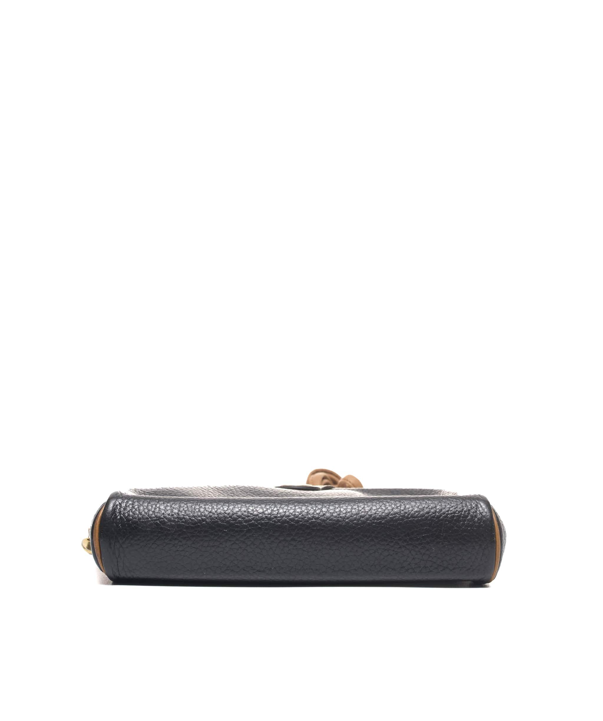 Christan Dior Dior black half oval shoulder bag - AWC1716