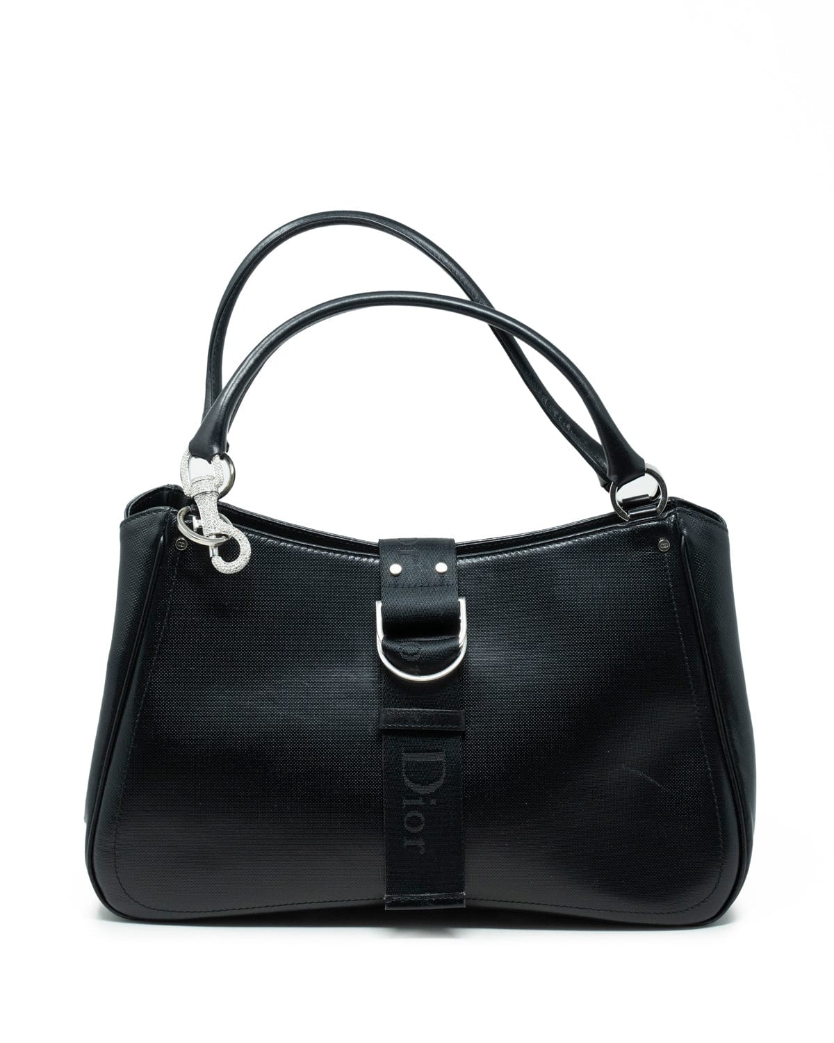 Christian Dior Christian Dior Black Leather Shoulder Bag - AGL1834