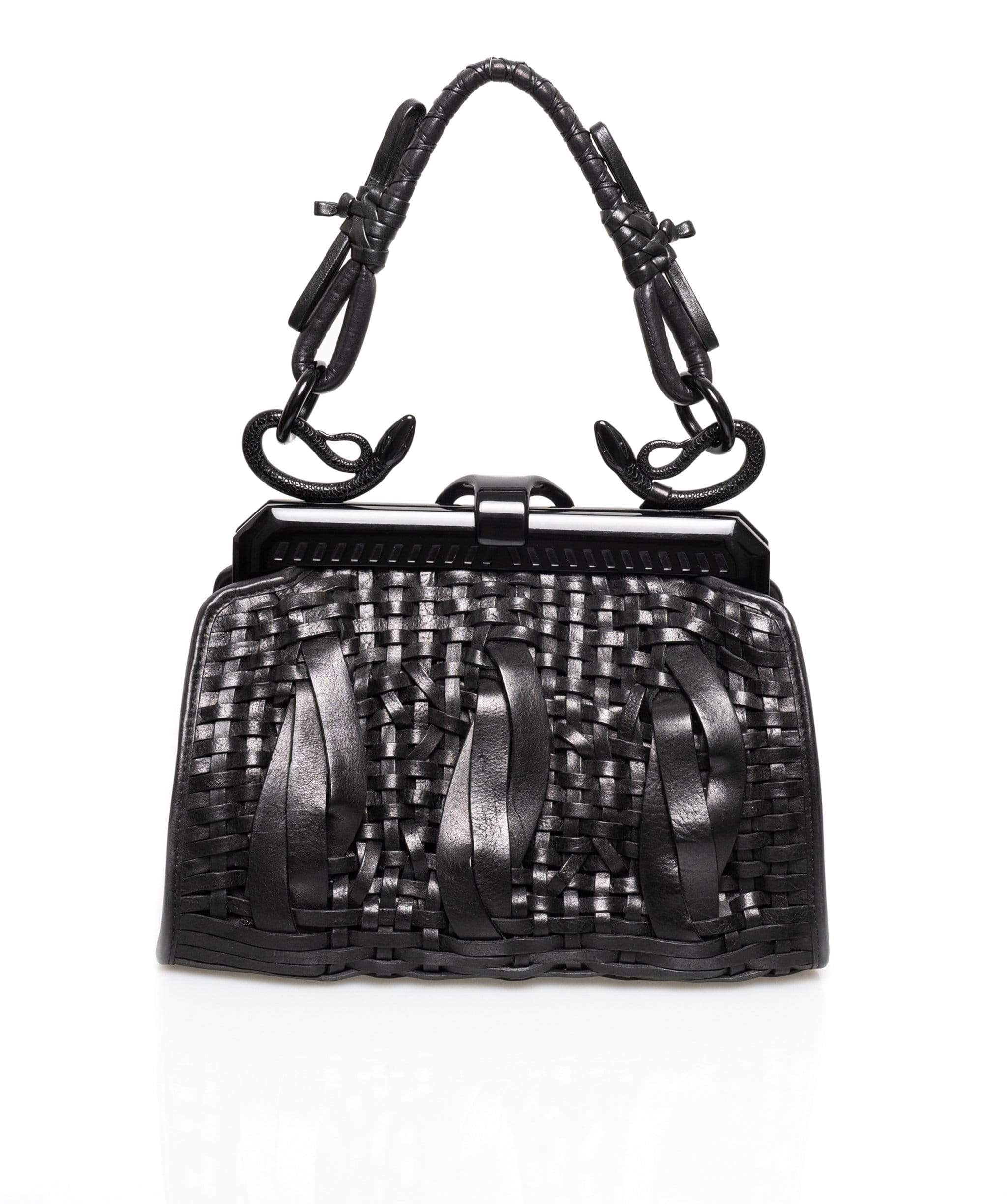 Christian Dior Christian Dior Limited Edition Black Samourai Bag - AGL1340