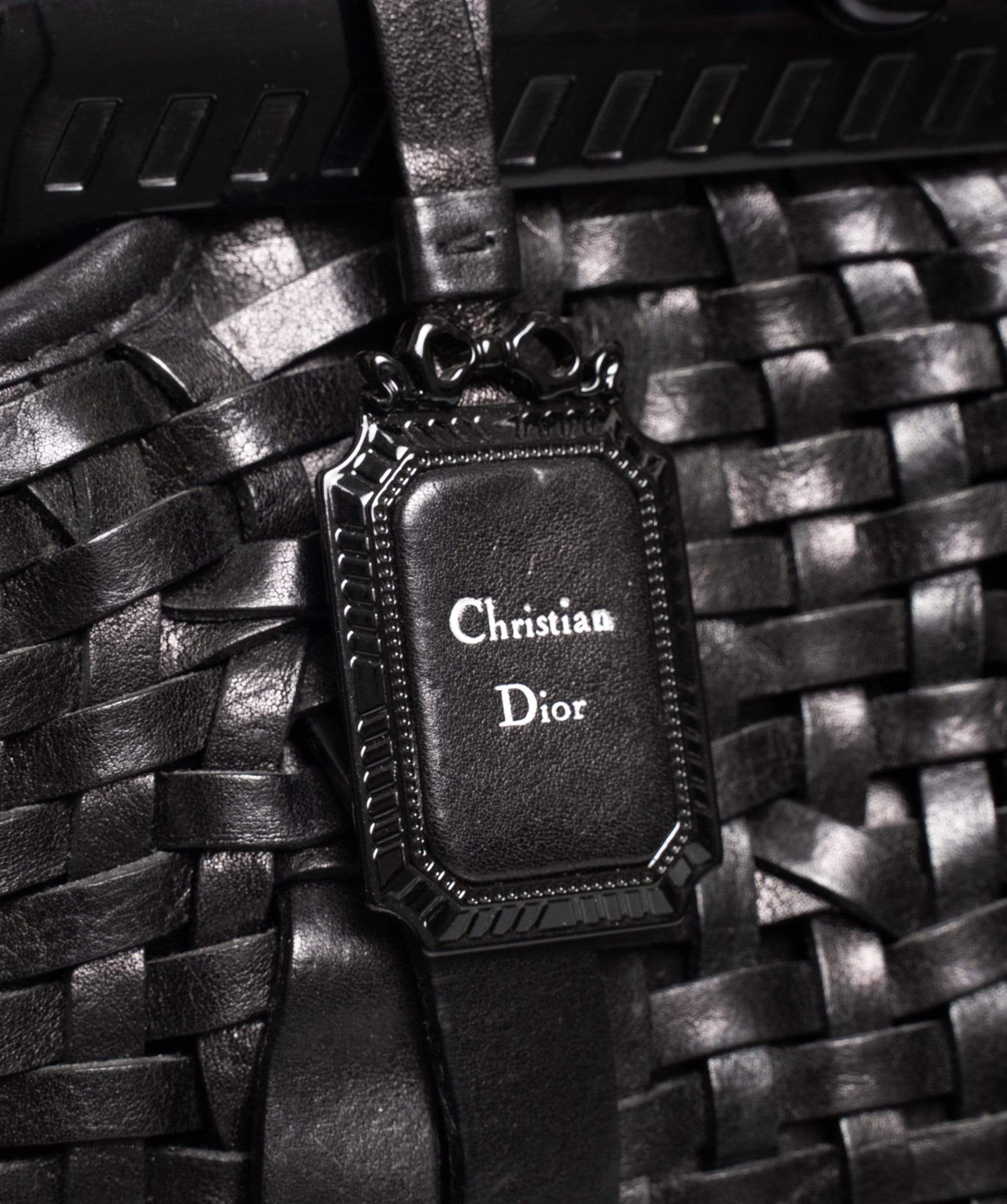 Christian Dior Christian Dior Limited Edition Black Samourai Bag - AGL1340