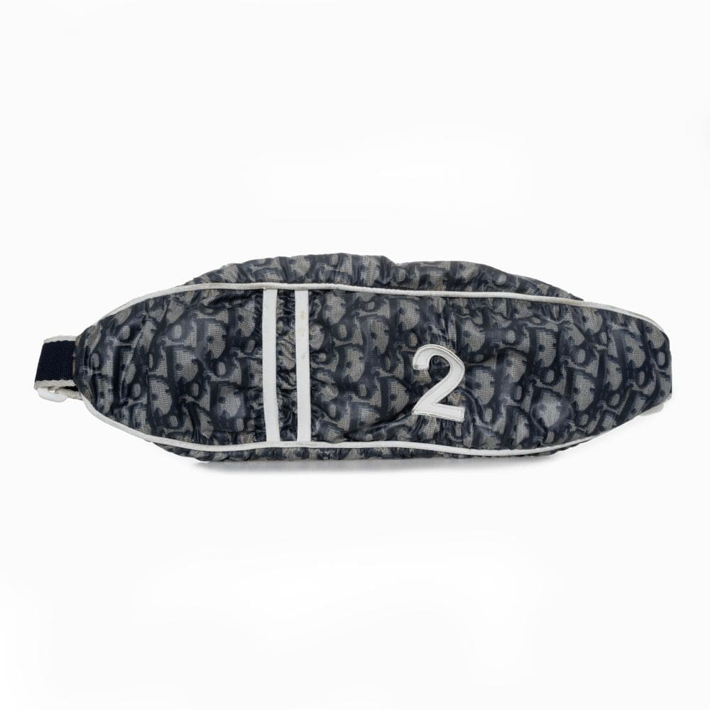 Christian Dior Christian Dior Trotter Navy Canvas Waist Pouch NW3008