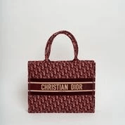 Christian Dior Christian Dior Velvet Book Tote