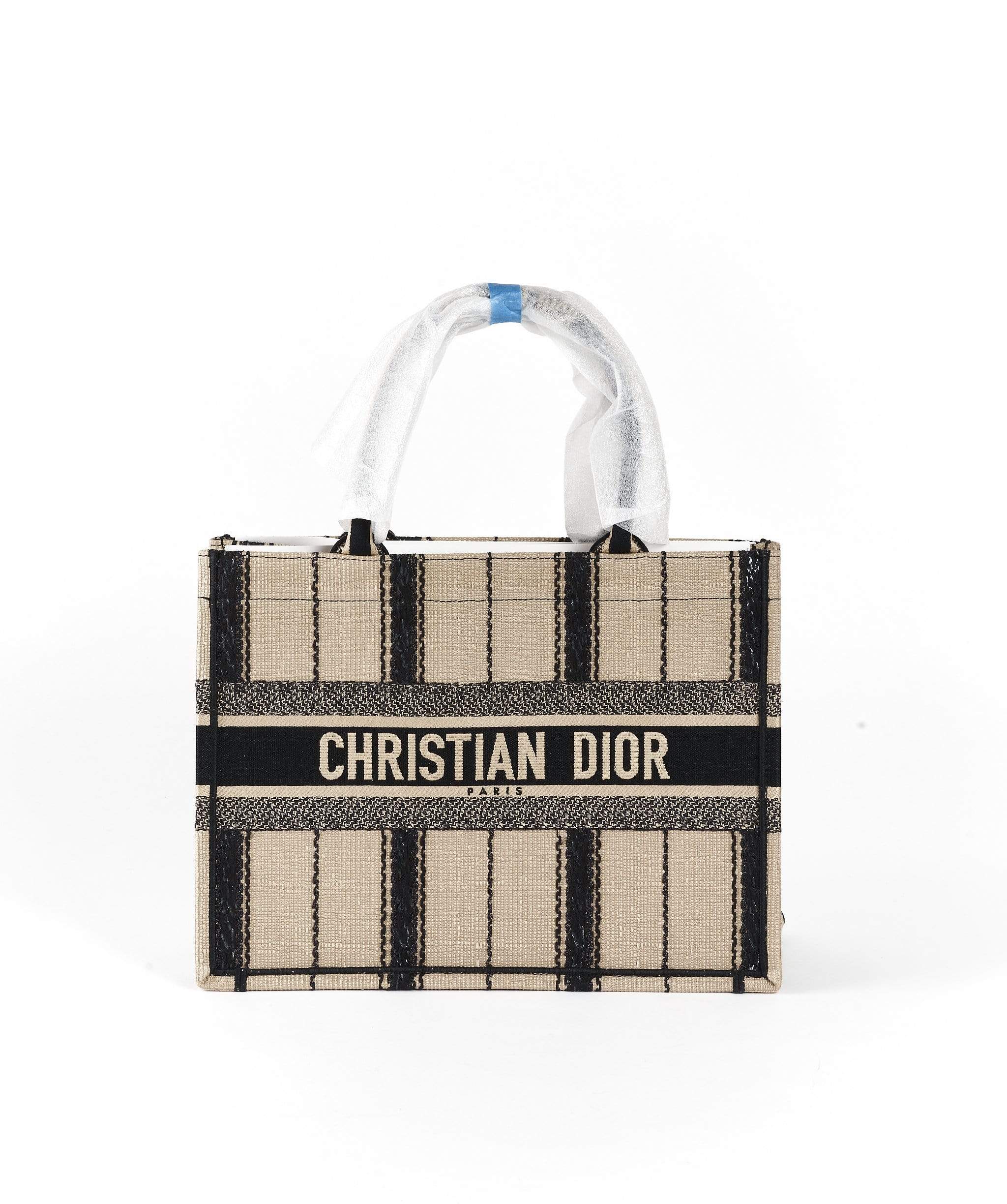 Christian Dior Dior Book tote beige stripe