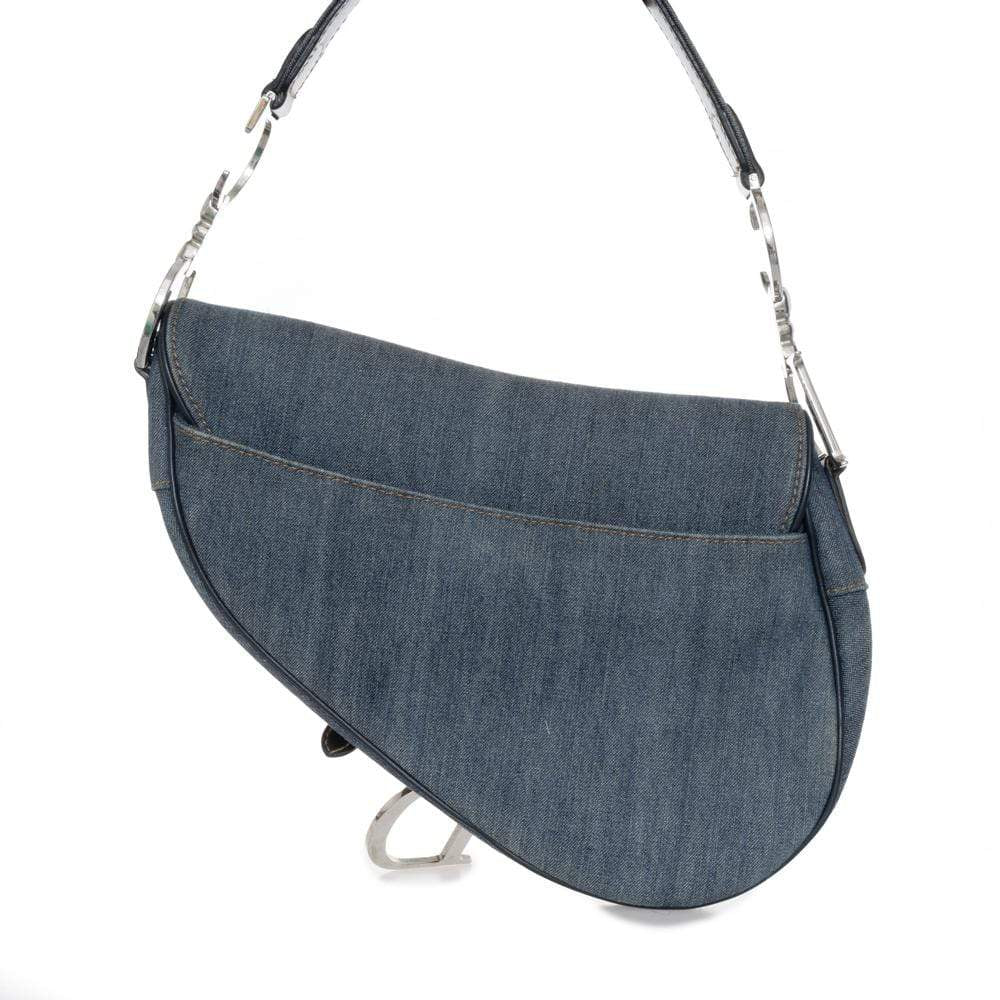 Christian Dior Dior Jean Detailed Saddle Bag- ASL1139