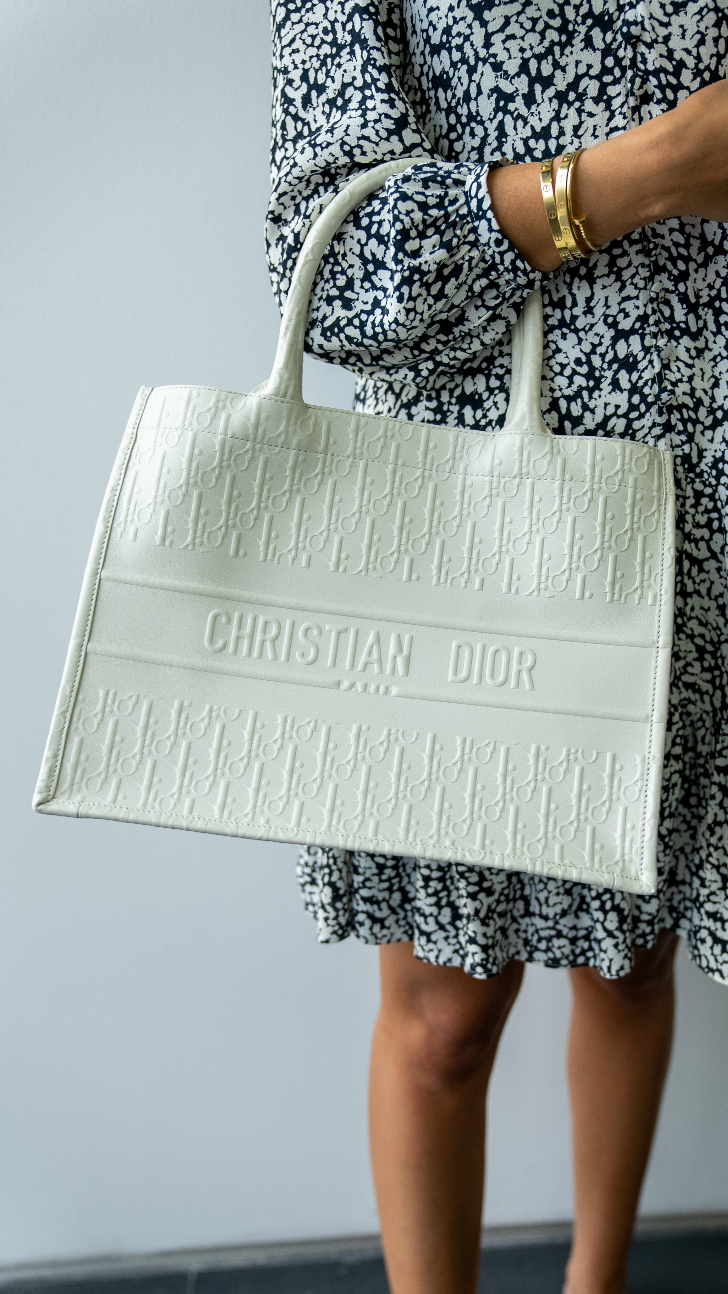 Christian Dior Dior Leather Booktote RJL1814