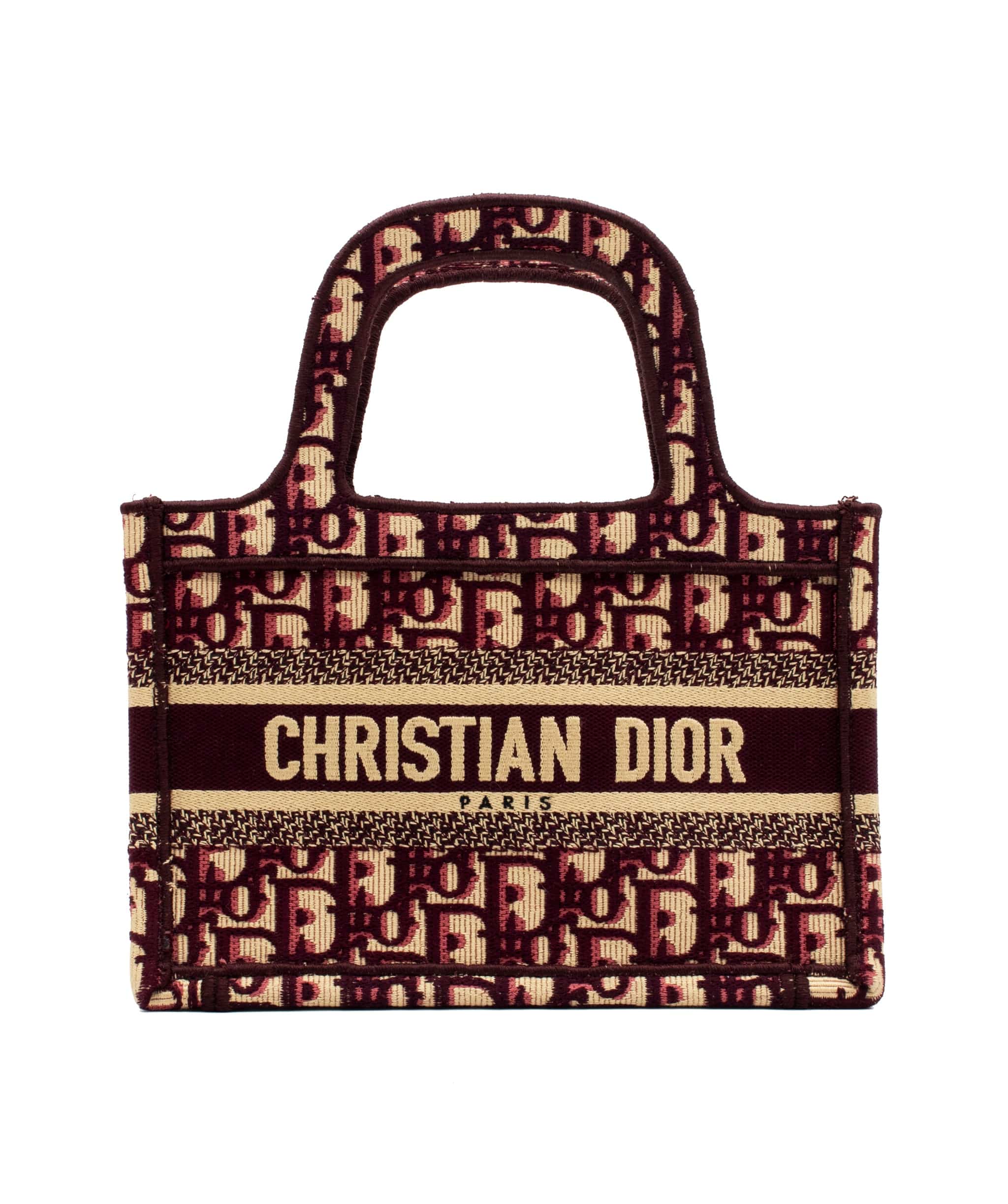 Christian Dior Dior Red Mini Book Tote RJC1229