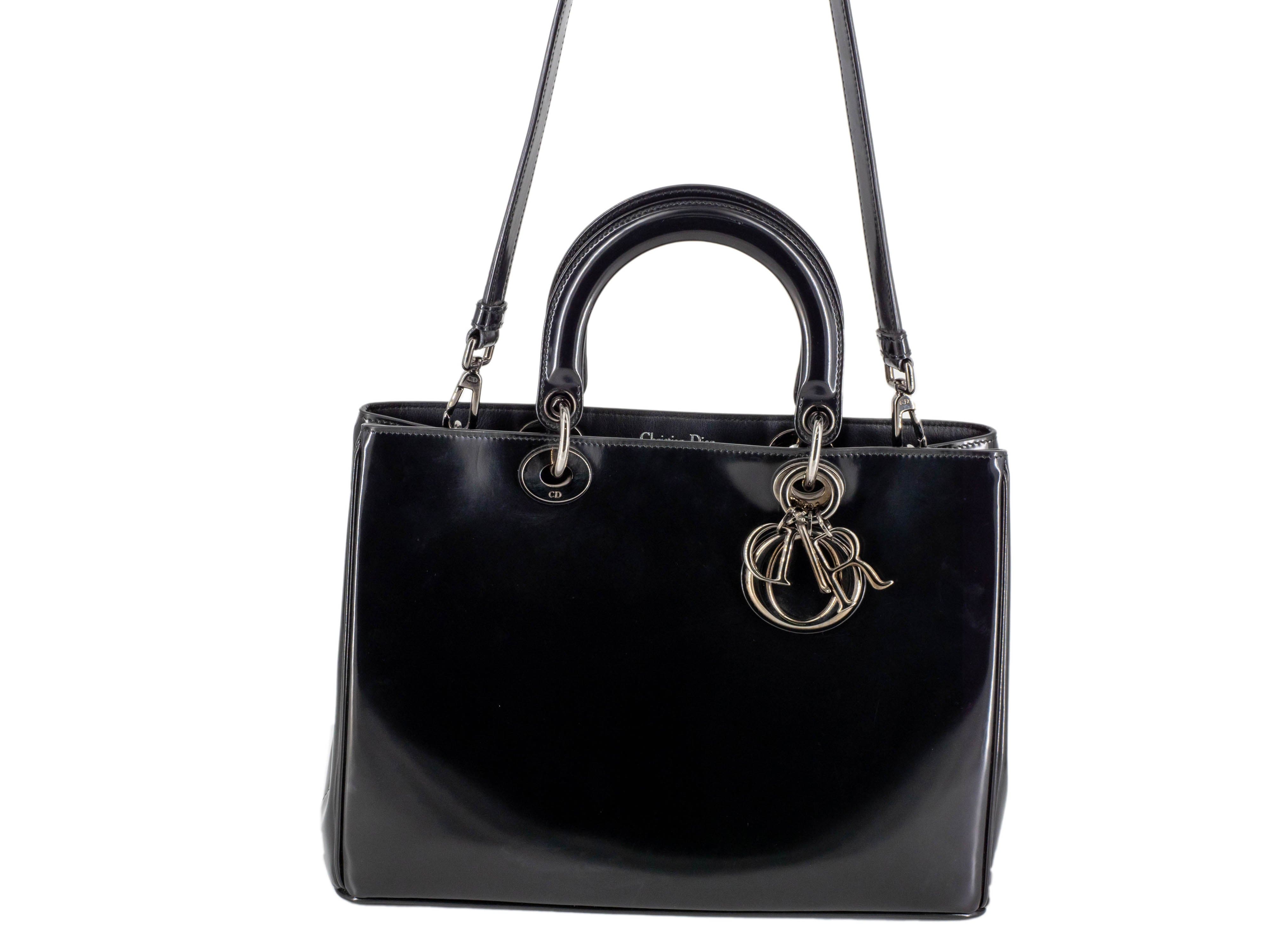 Christian Dior Diorissimo Black Tote RJL1546