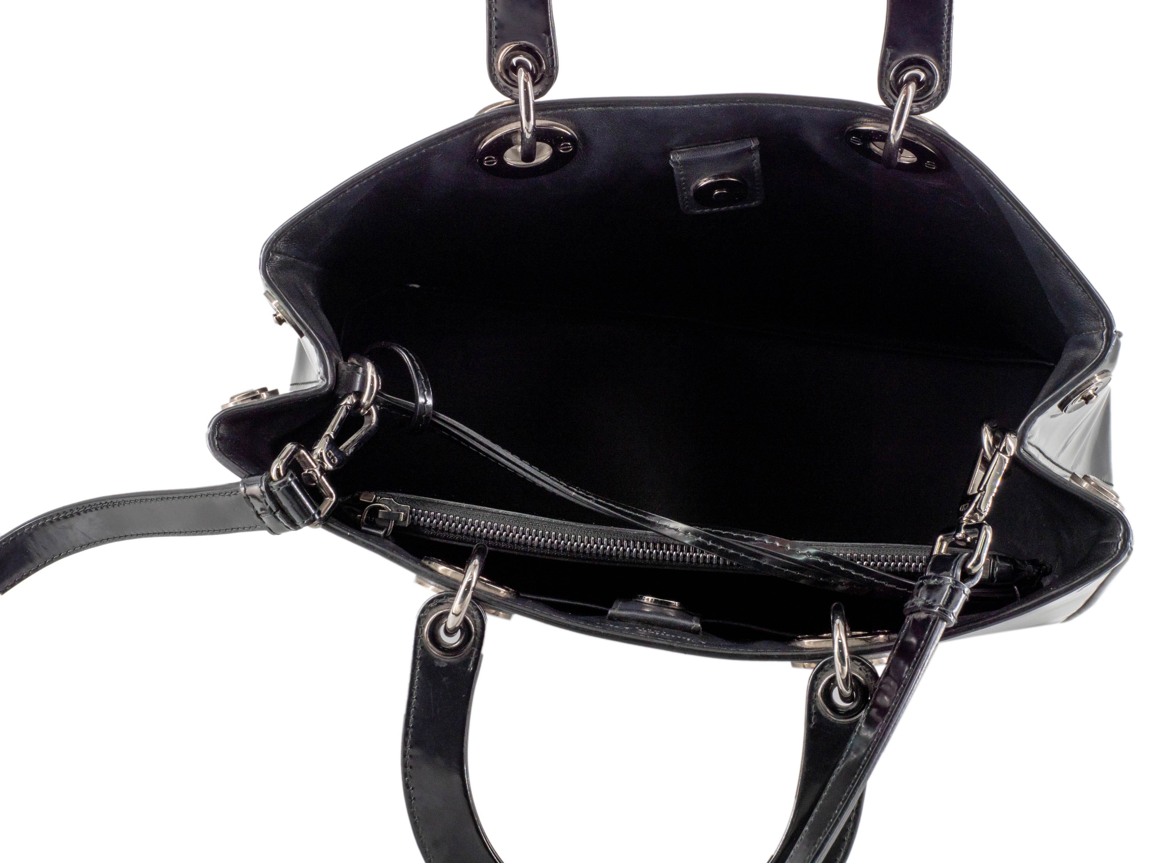 Christian Dior Diorissimo Black Tote RJL1546