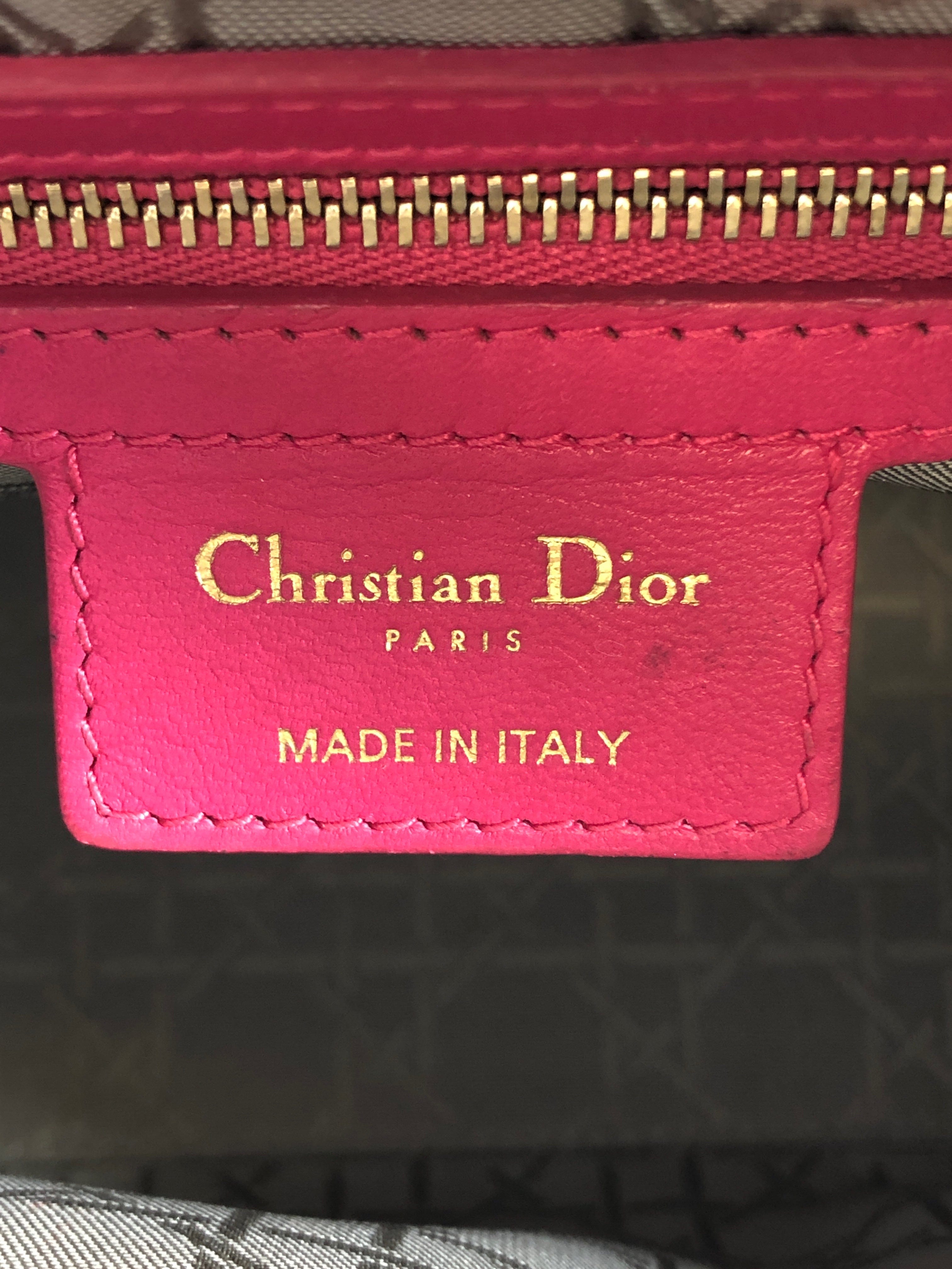 Christian Dior Lady Dior 2way Shoulder Bag PXL1750