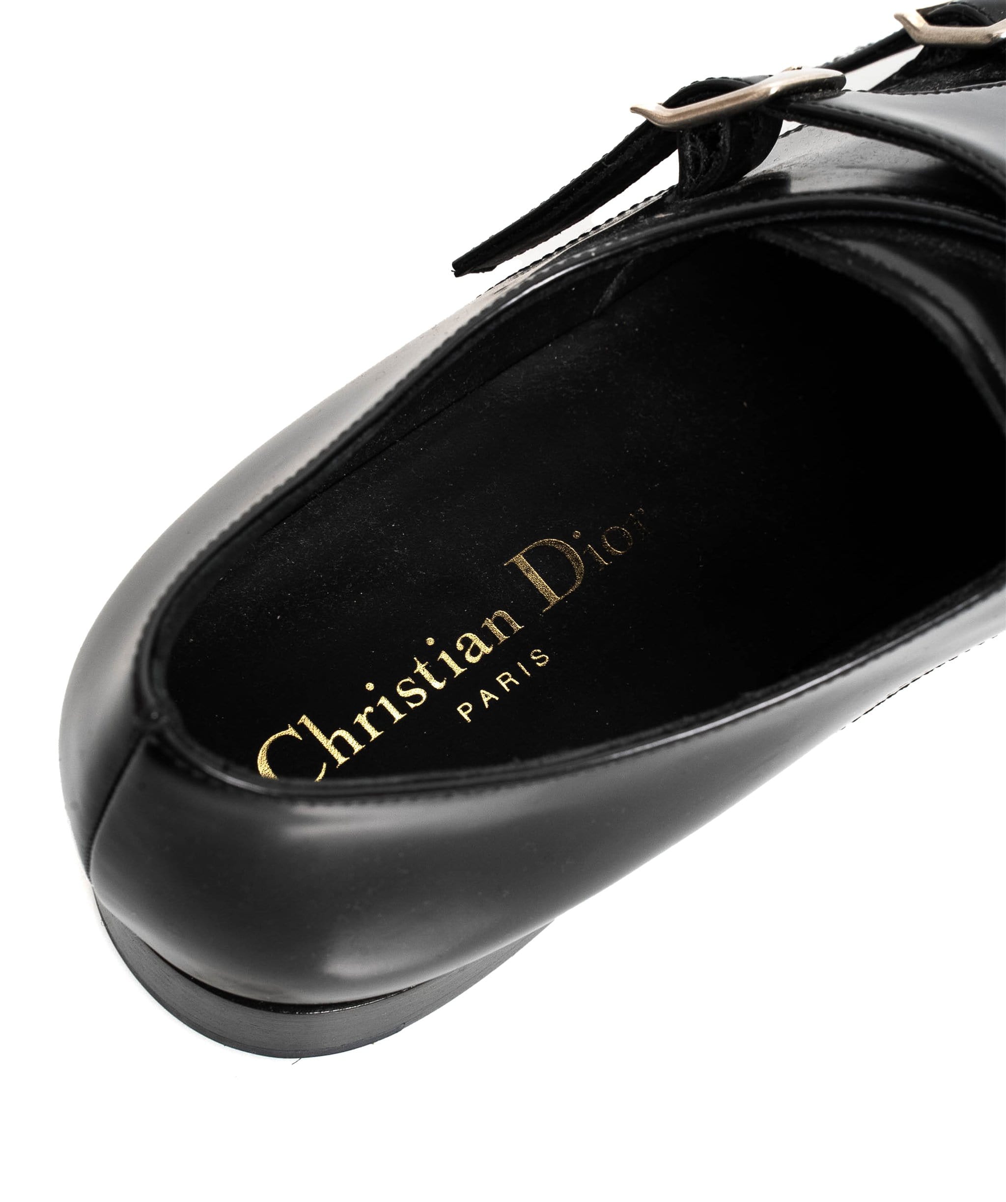 Christian Dior Christian Dior Black Pointed Brogues 38.5 -  CW6080