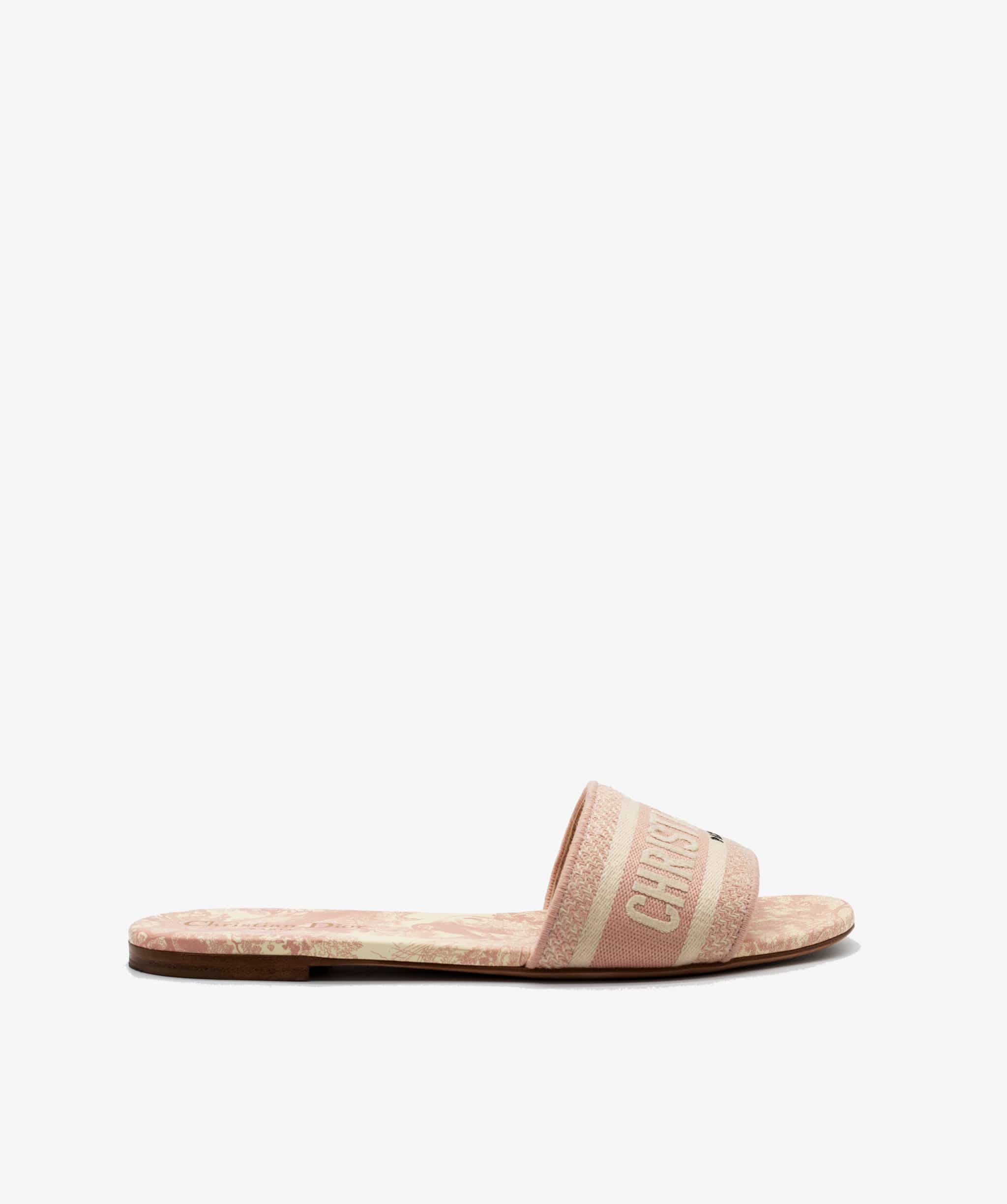 Christian Dior Dior Dway Pink Slides RJL1148