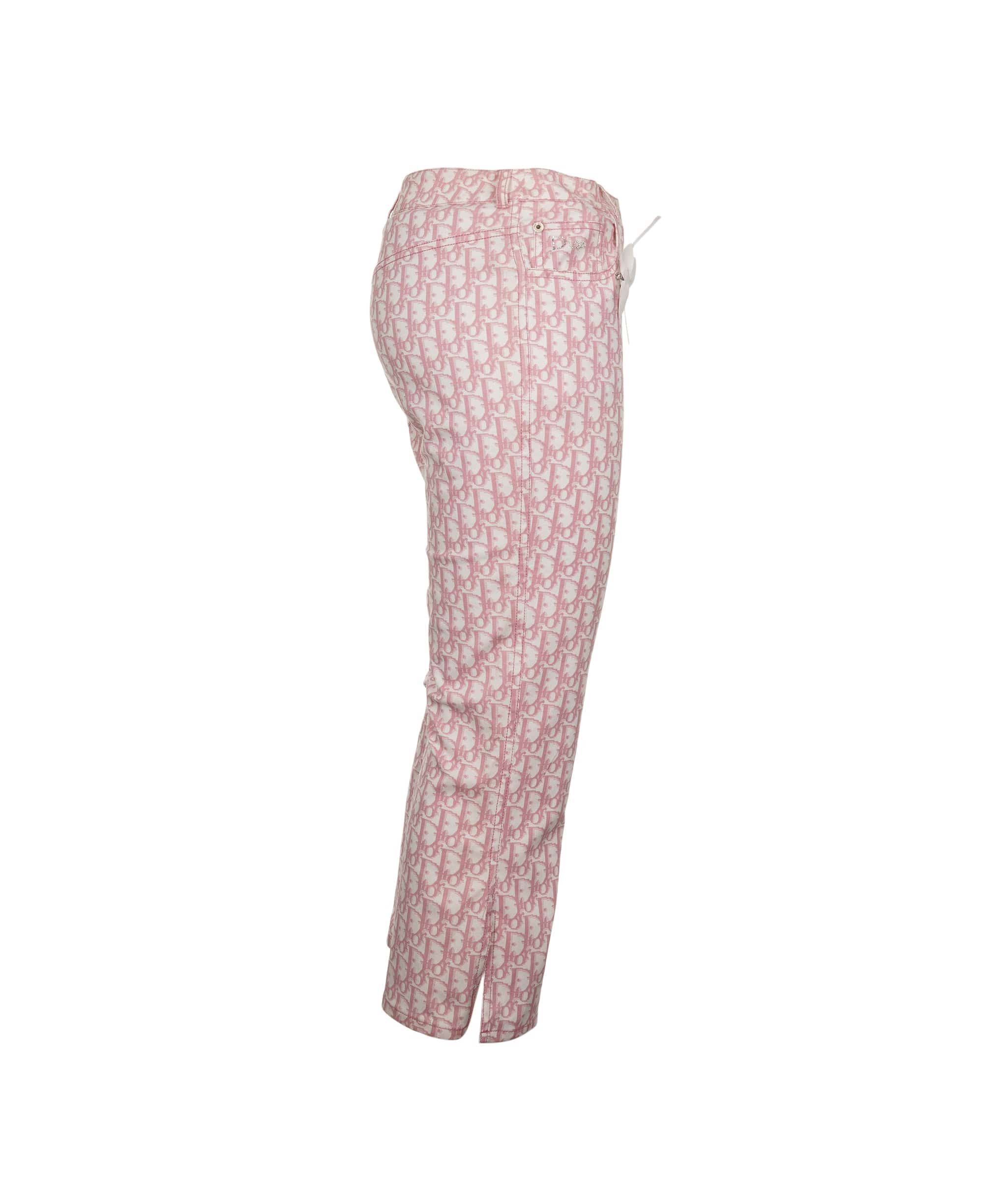 Christian Dior Dior Pink Oblique trousers ALC0146