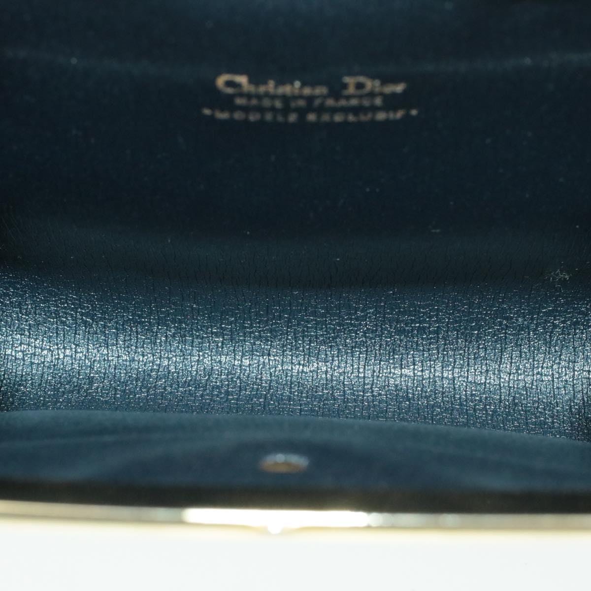 Christian Dior Christian Dior Trotter Canvas Wallet Blue Auth GT066