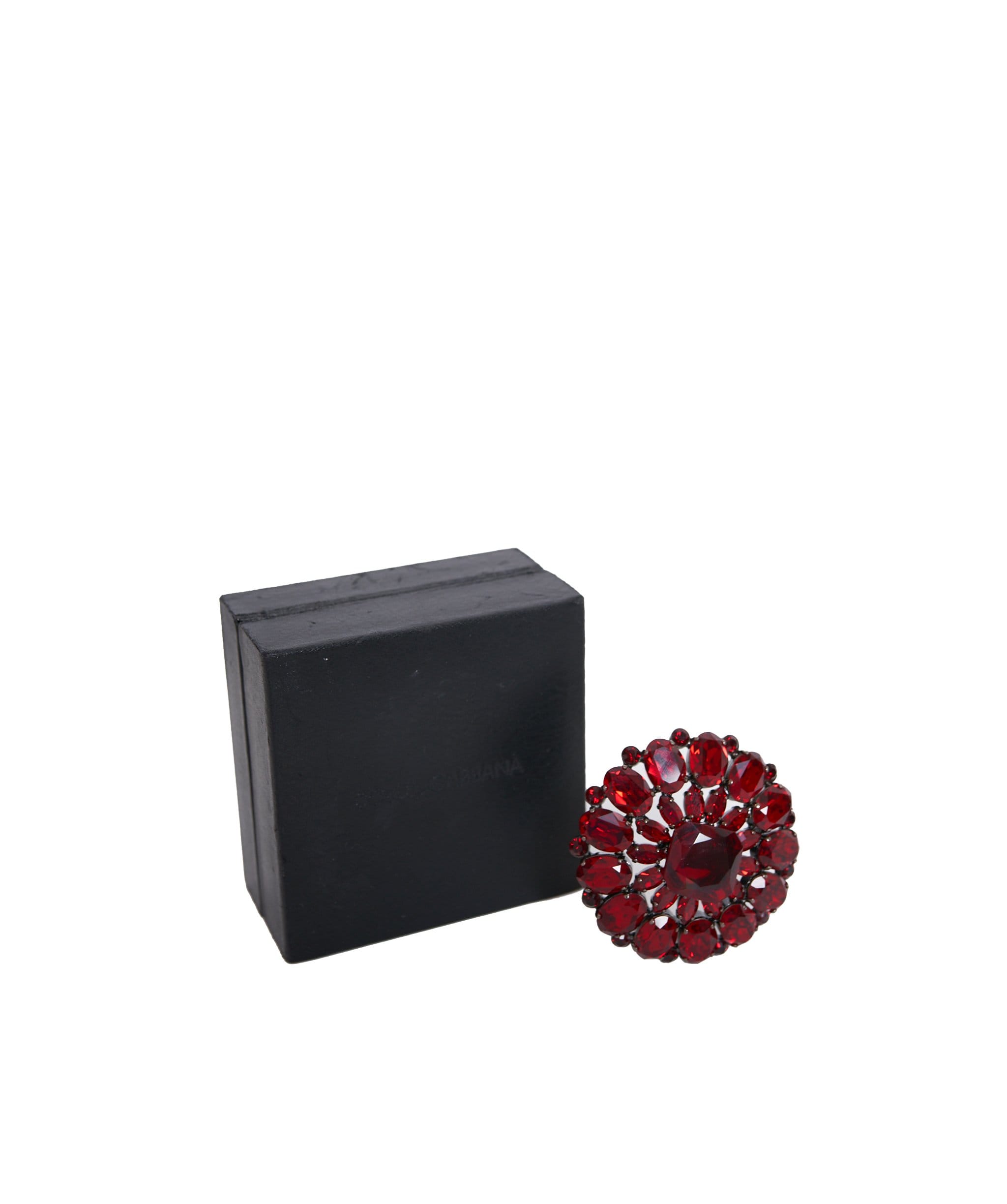 Dolce & Gabbana D&G Large Red Stone Brooch - AWC1032